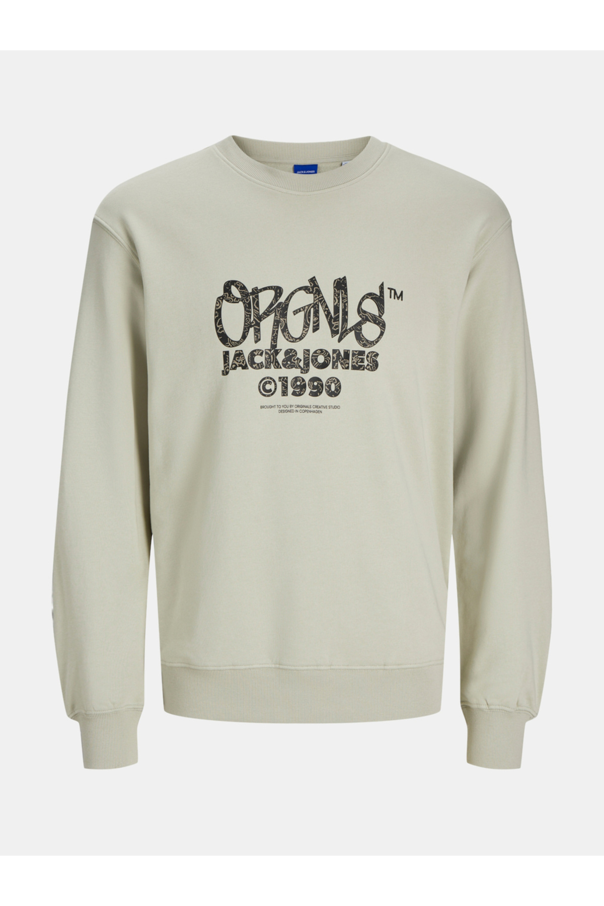 سویشرت یقه گرد چاپ شده با لوگو جک اند جونز سویشرت Jack & Jones