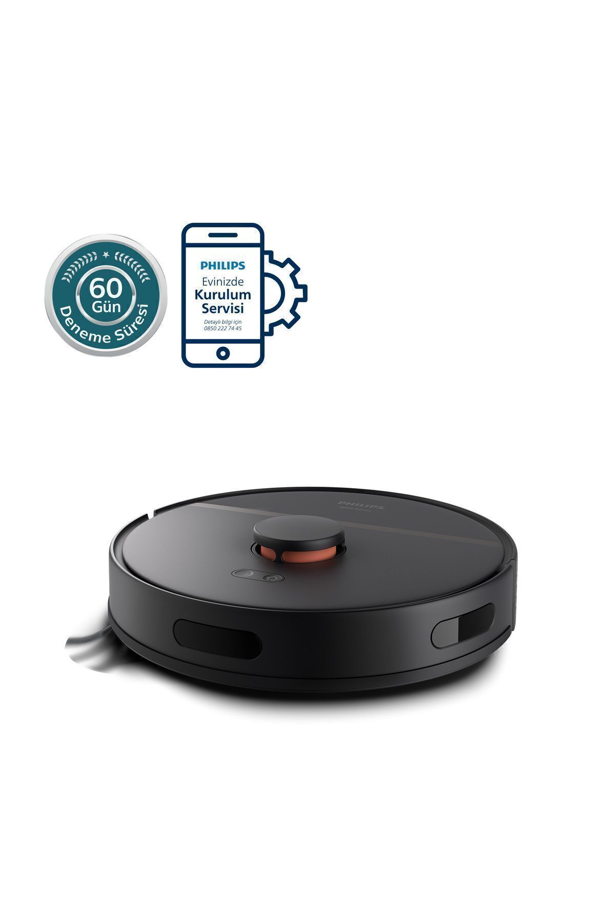 Homerun 3000 Serisi Aqua Islak Ve Kuru Robot Süpürge (4 ADET XV1430/00 MOP) 2