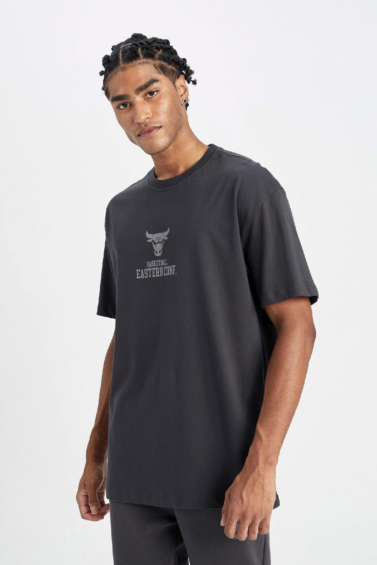 تی شرت مردانه دفاکتو | C9264AX24AU Defacto - Image 3