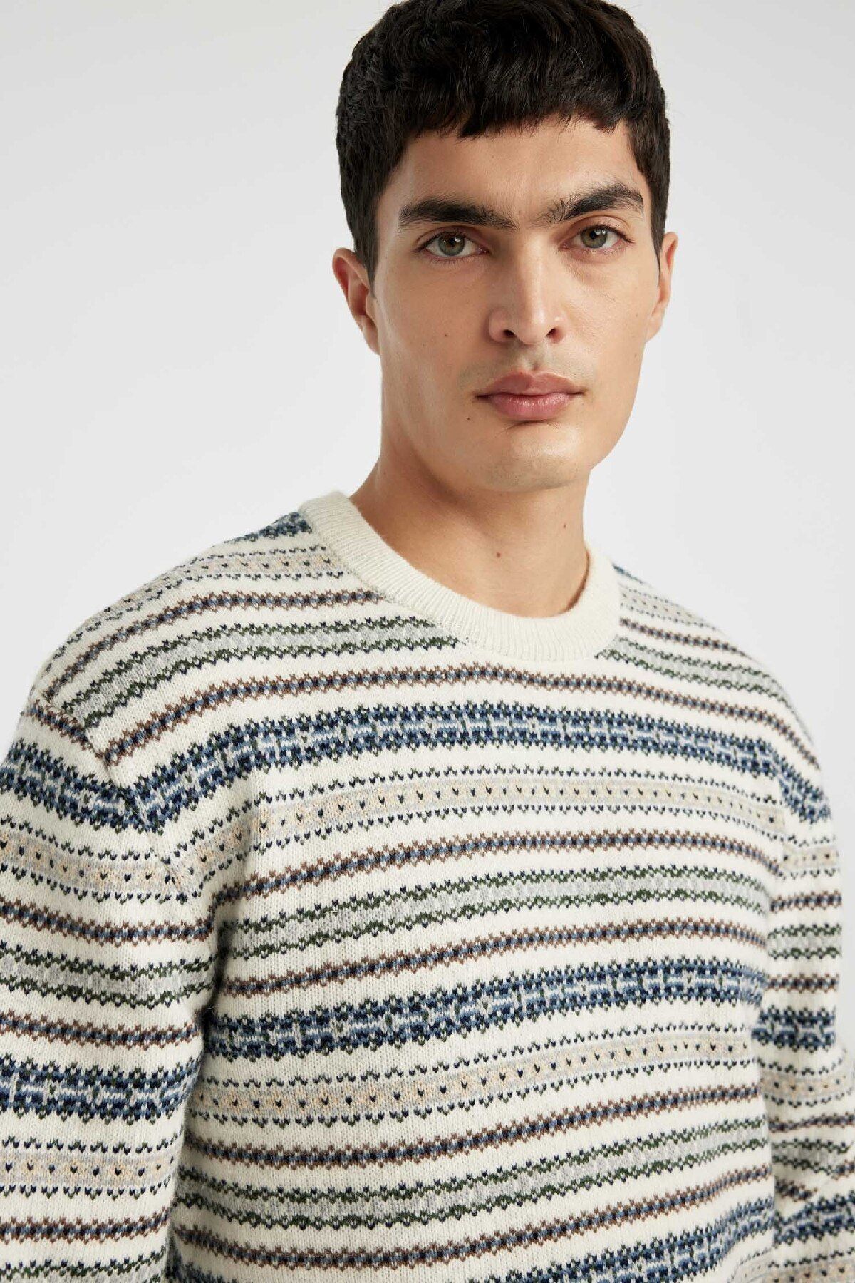 بافت مردانه دفاکتو | B9716AX24AU Defacto - Image 4