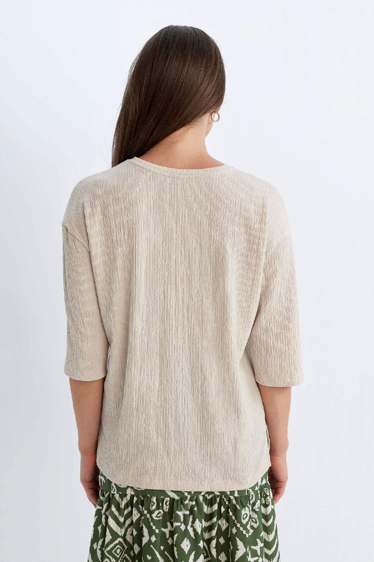 تی شرت زنانه دفاکتو | D1103AX24AU Defacto - Image 7