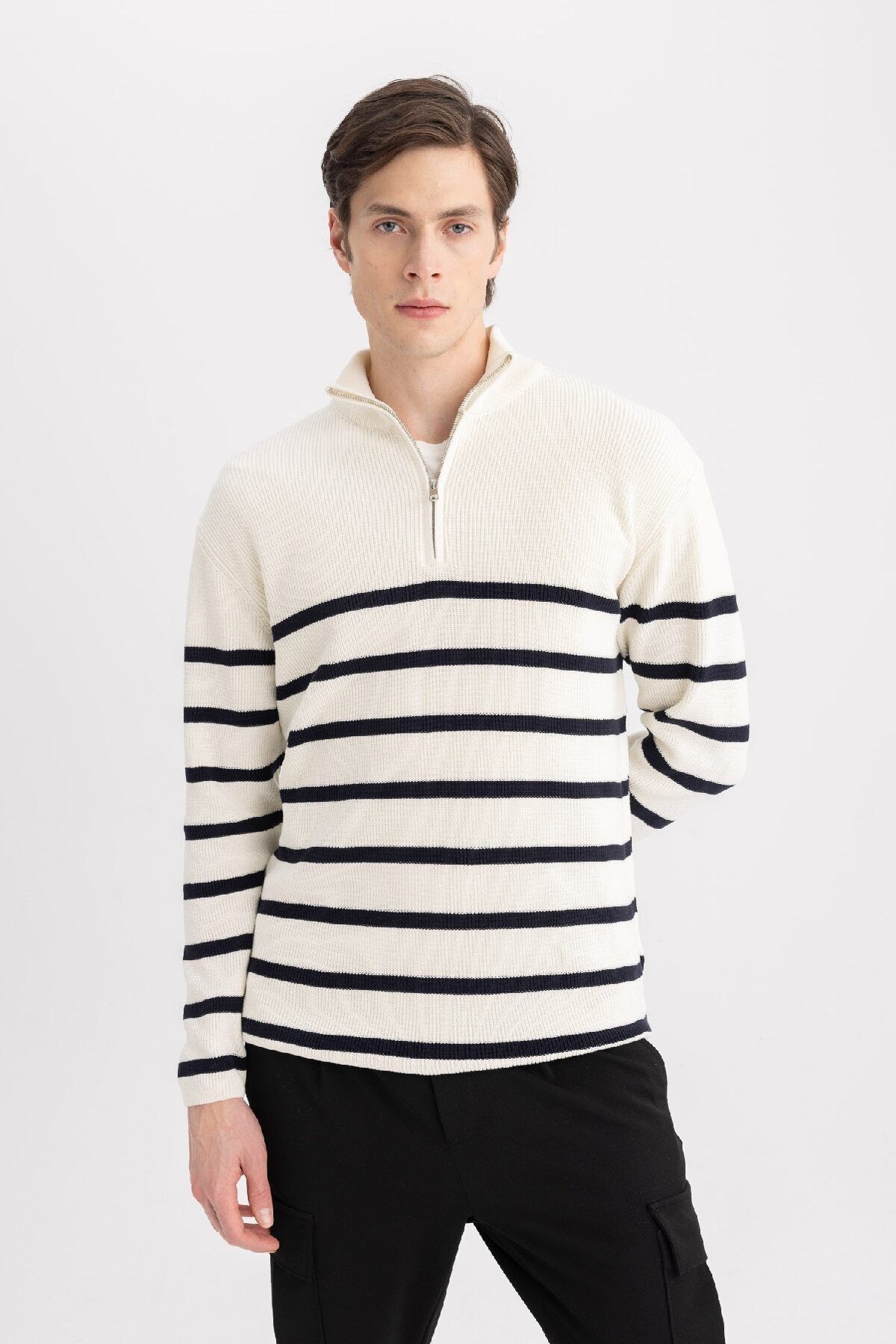 بافت مردانه دفاکتو | B9717AX24AU Defacto - Image 3