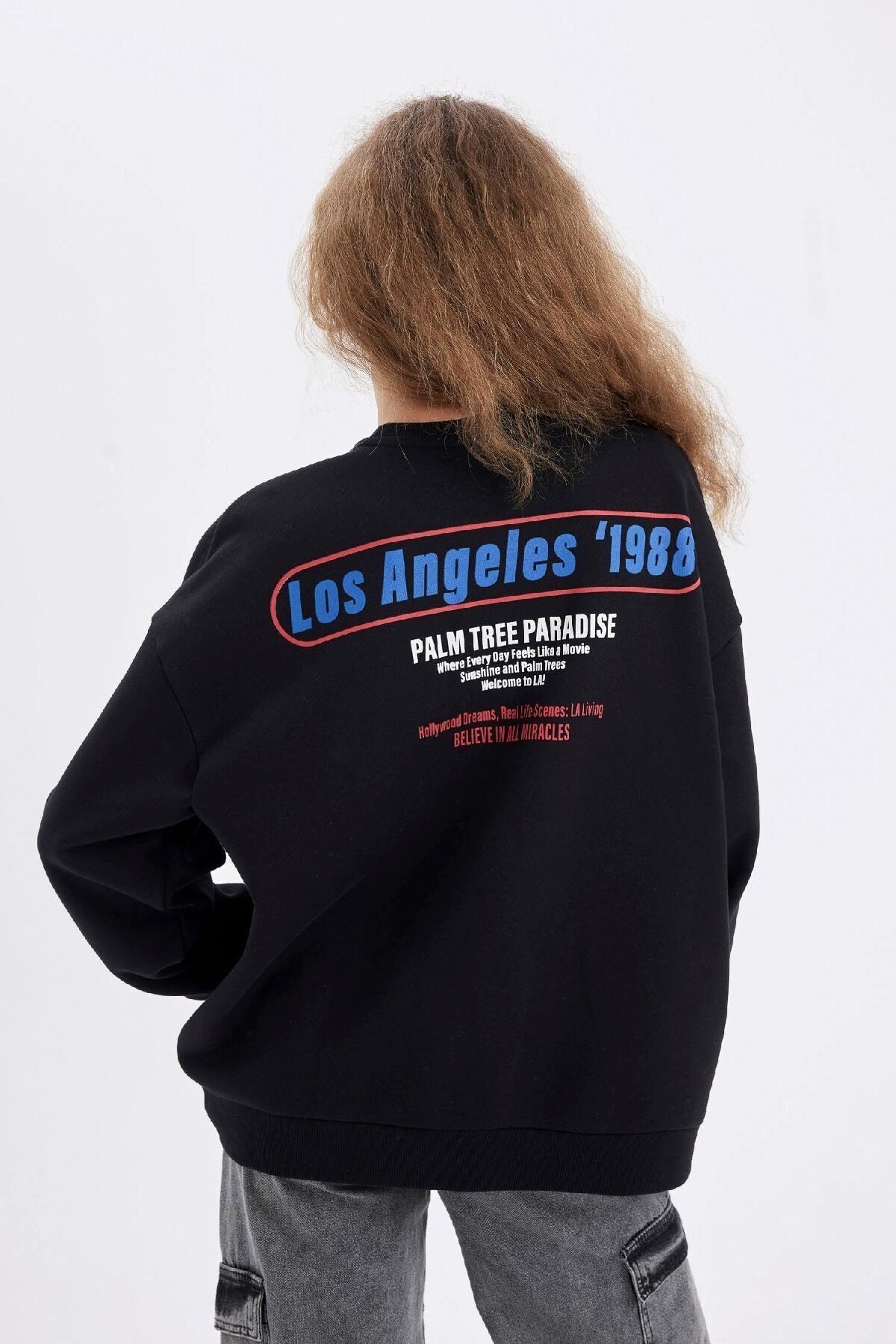 سویشرت زنانه دفاکتو | D4939AX24AU Defacto - Image 7