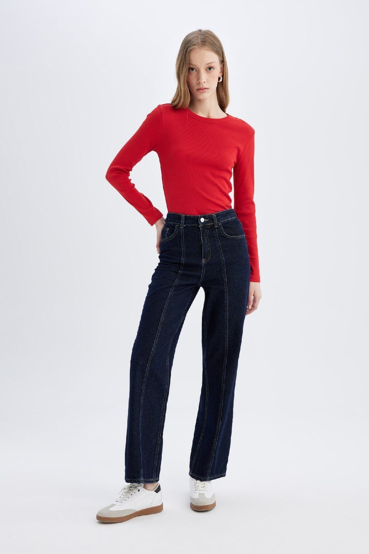 تی شرت زنانه دفاکتو | C7516AX24AU Defacto - Image 2