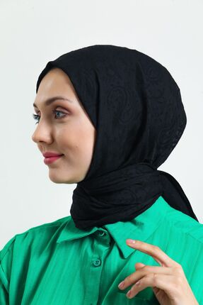 Sarar Özel Üretim %100 Pamuk Yakma Desenli Şal