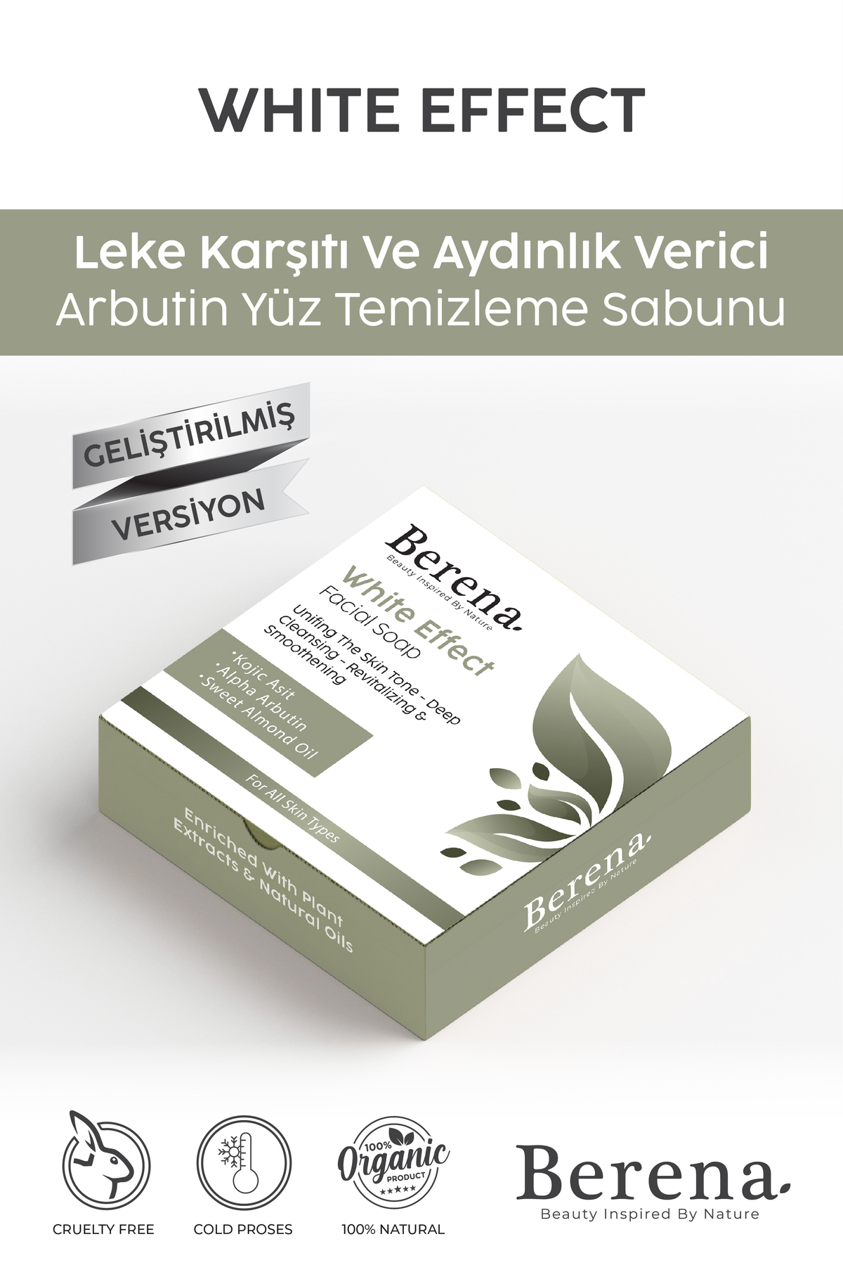BERENA Ton eşleştirci cildin koyu lekeleri açar ve görünümünü ...