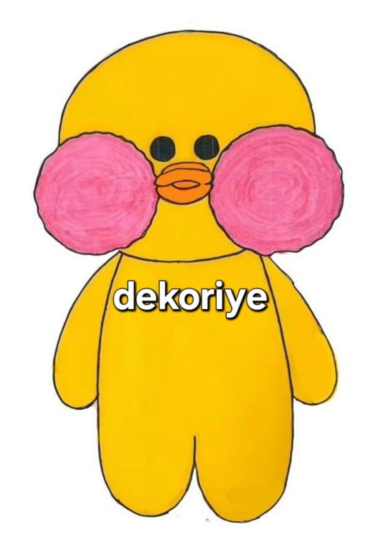 Dekoriye A5 Boyutunda Paper Duck,sticker Paperduck Fiyatı, Yorumları