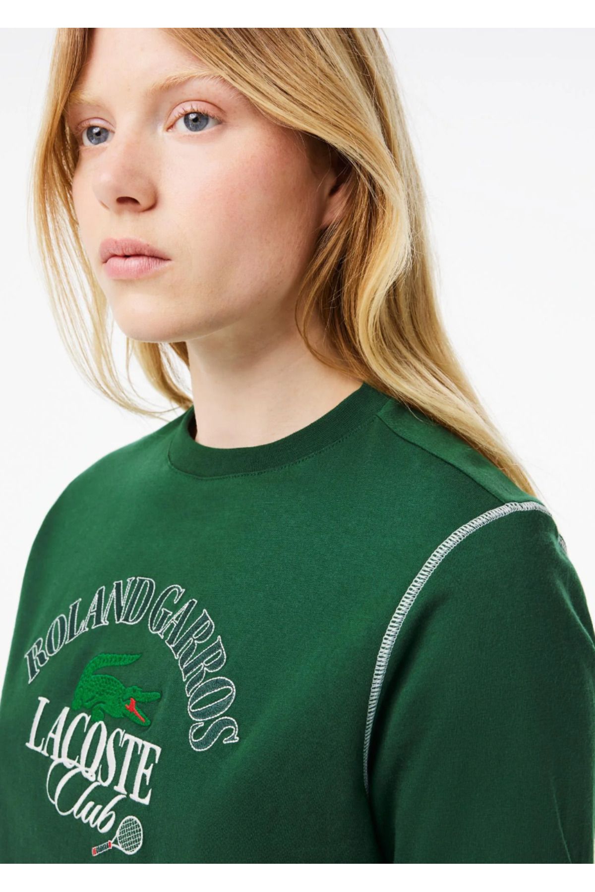 T shirt lacoste roland garros discount