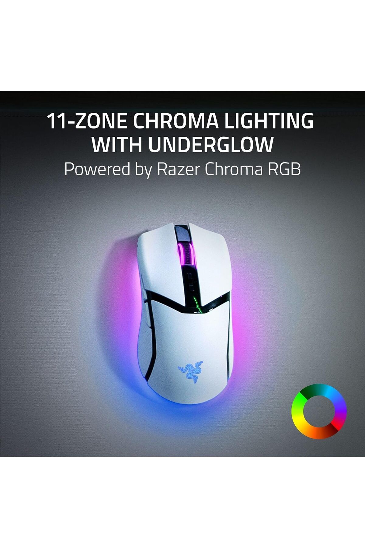 RAZER-Cobra Pro Kablosuz Oyun Faresi/10 Düğme/RGB/30K DPI/Bluetooth وUSB Type C/170 Saat Pil 3