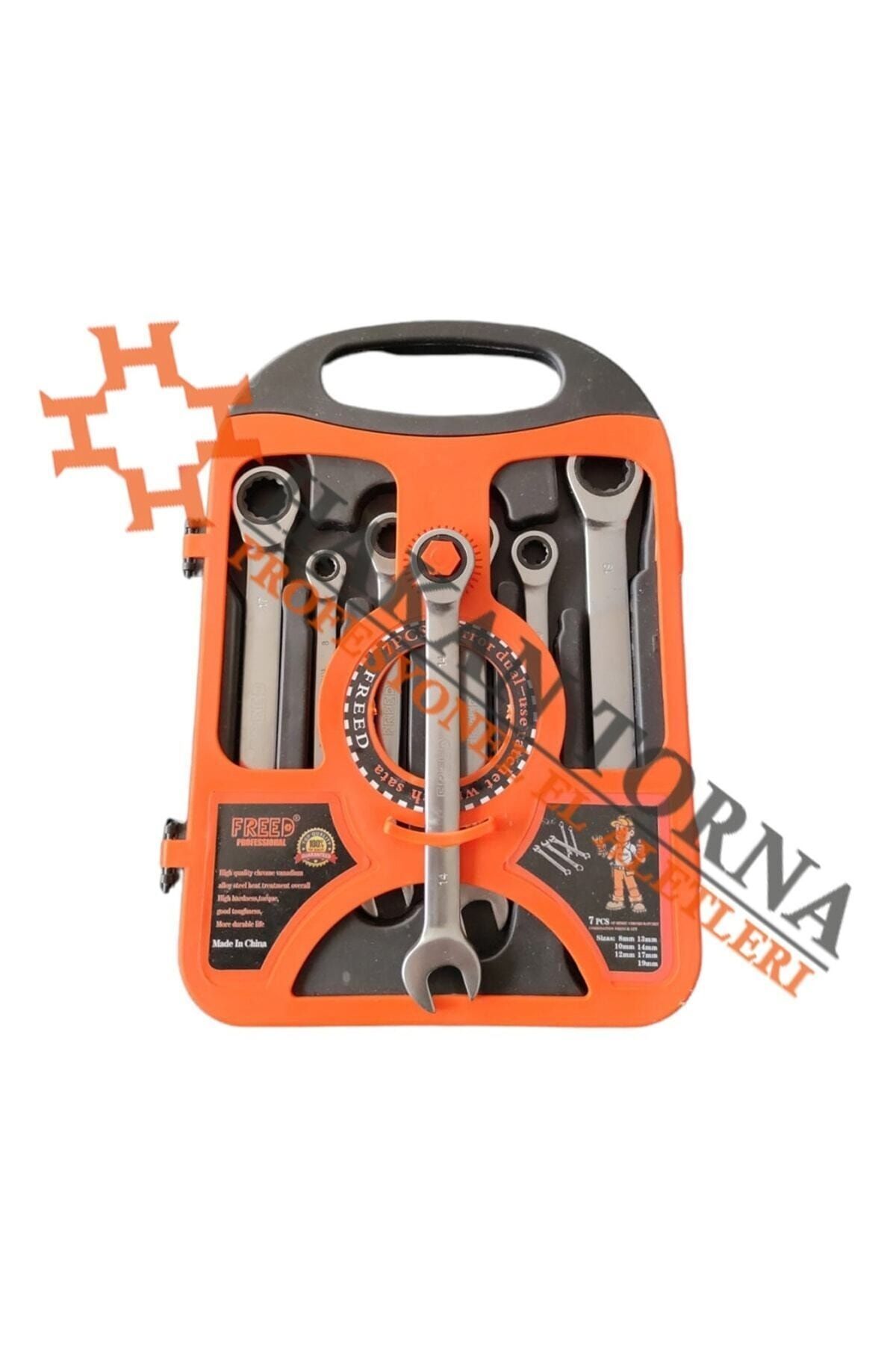 freed Cırcır Anahtar Takımı Seti 7 Parça