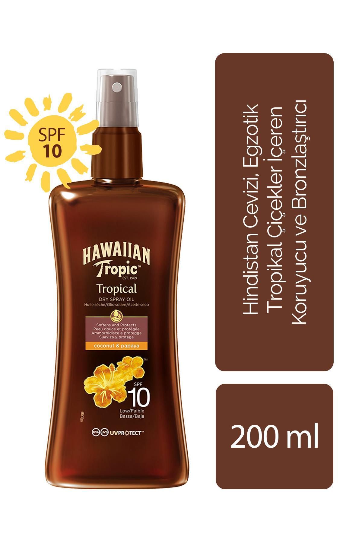 روغن محافظ و برنز کننده Hawaıan Tropic Protective and Bronzing Spf 10 Hawaiian Tropic