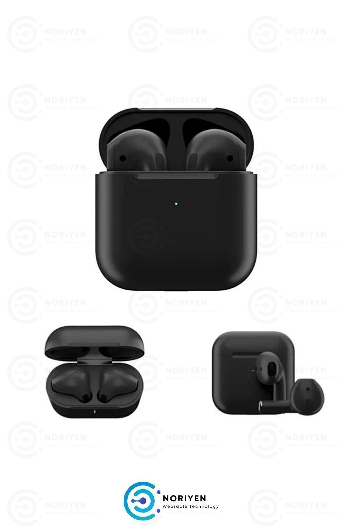Black Premium Serisi Hd Ses Ios Android Uyumlu Kulak Içi Kablosuz Bluetooth Kulaklık