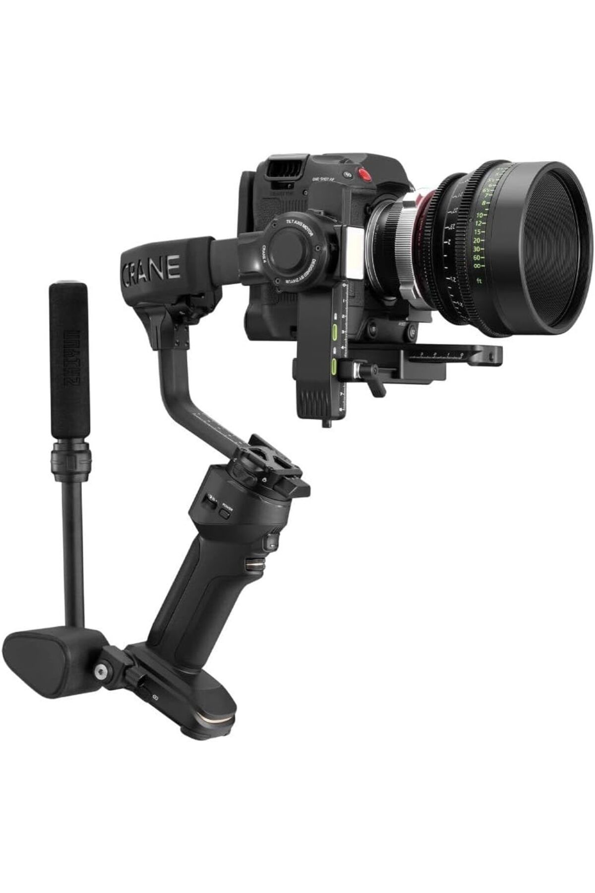ZHIYUN-Crane 4 Combo Stabiliser Gimbal for Cameras DSLR and Mirrorless, Camera Stabilizer 3-Axis 6