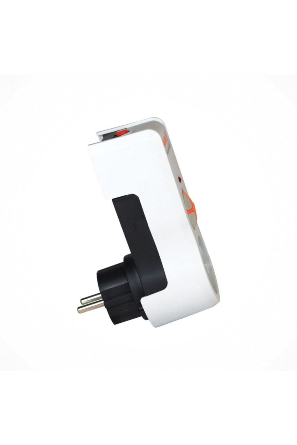 Tunçmatik-Surge Protected Socket Single Black Multi-Safe Socket 3