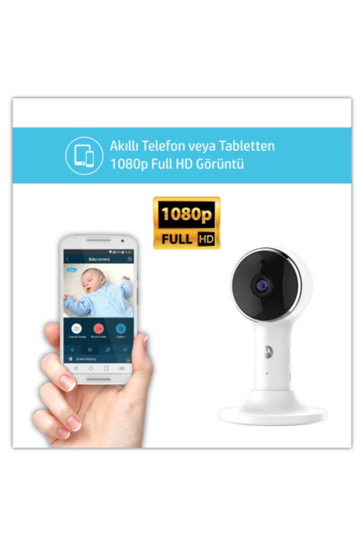 Lcd Ekran Dijital Bebek Kamerası Lux64