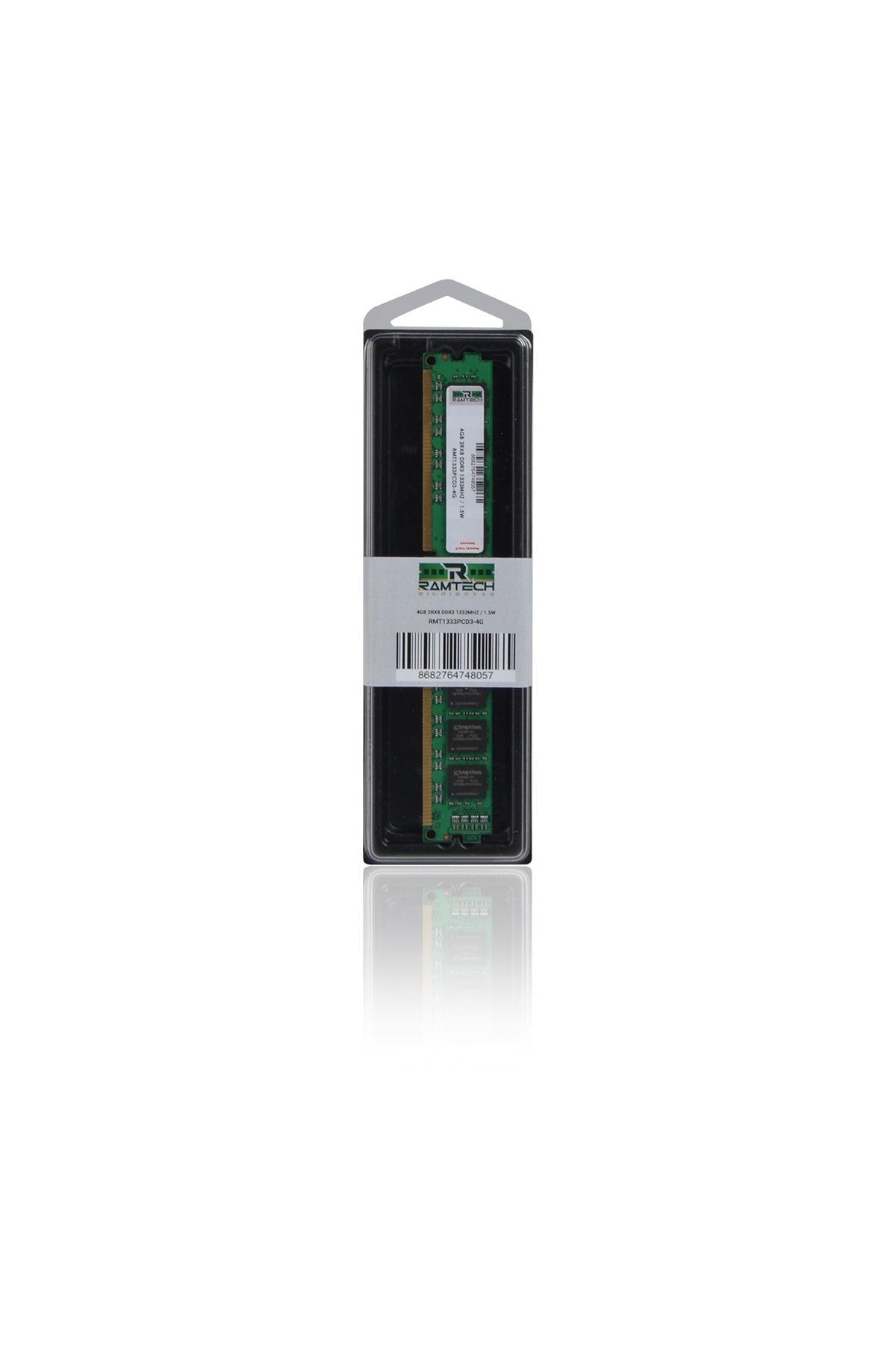 RAMTECH-سطح المكتب 4 جيجابايت DDR3 1333 ميجا هرتز متوافق مع معالجات AMD و INTEL 2