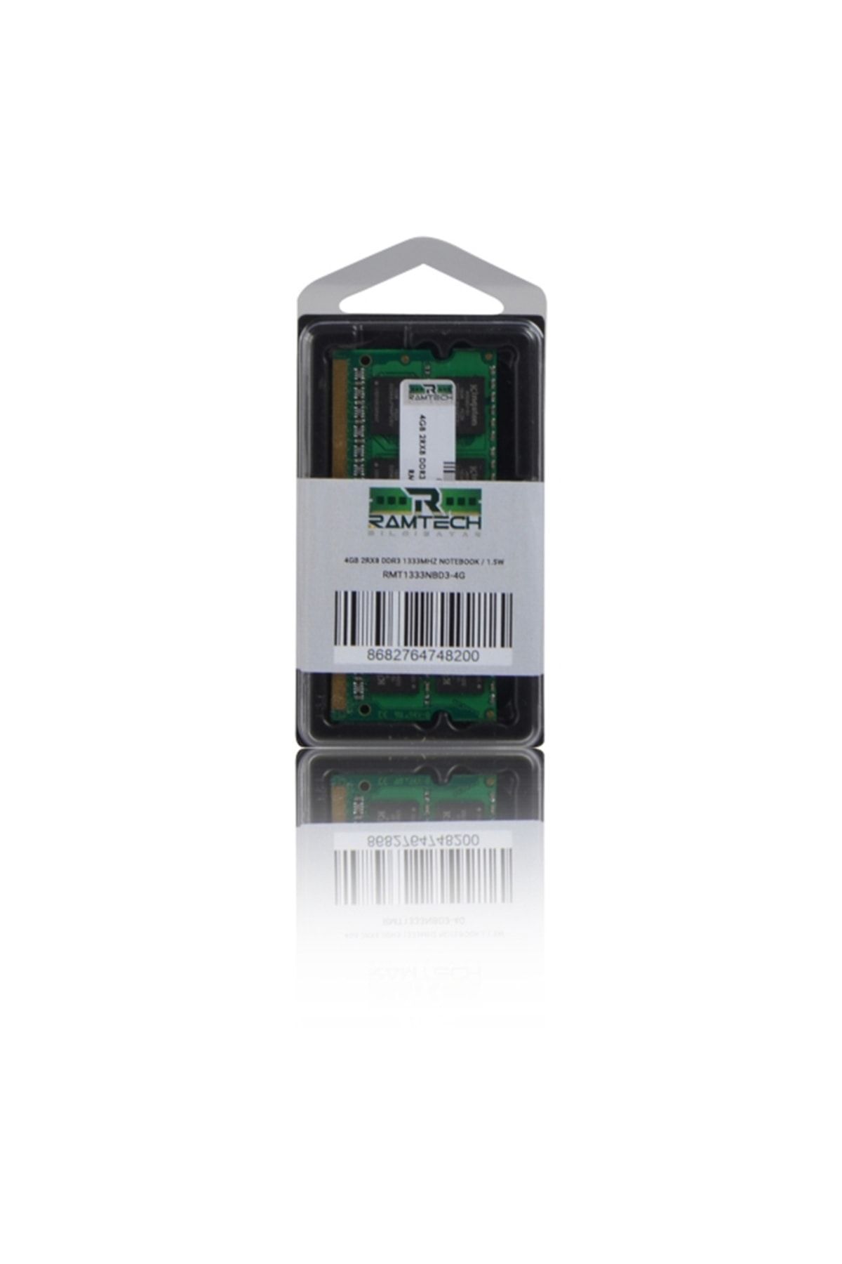 RAMTECH-ذاكرة وصول عشوائي للكمبيوتر المحمول 8 جيجابايت (4x4 مزدوج) Ddr3 1333 ميجا هرتز 1.5 فولت متوافقة مع معالجات Intel و AMD 3