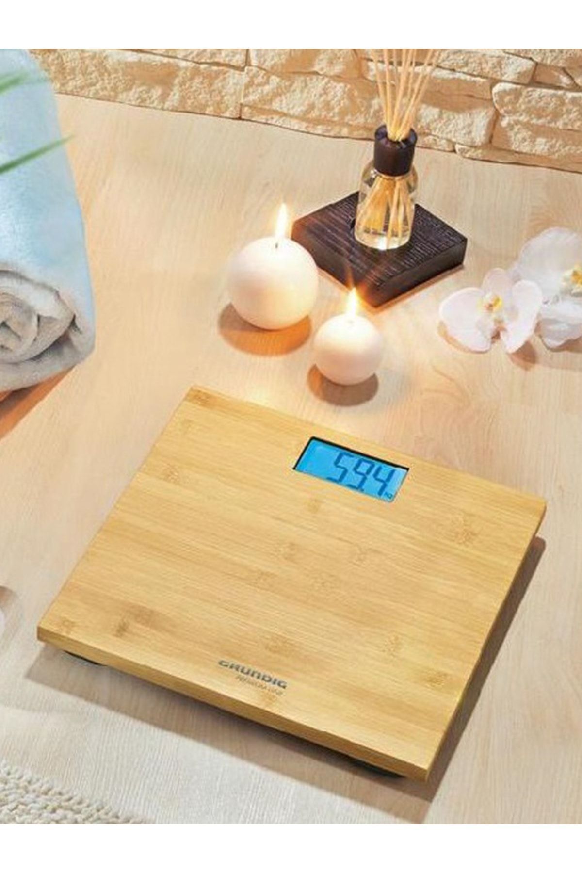 Grundig Dijital Bambu Baskülü Yok Resmi Distribütör Garantili Cam Yok Kahverengi Yok Yok 2 Yıl