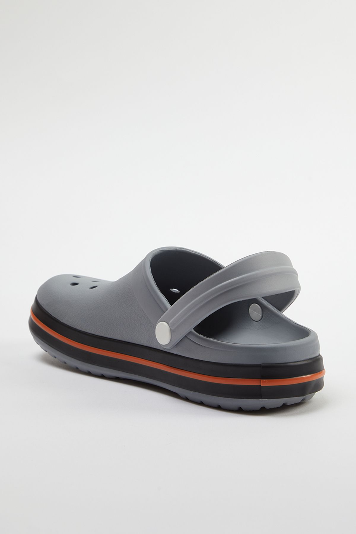 TRENDYOL SHOES-صندل نسائي بشريط إيفا رمادي اللون TAKSS24TE00011 4