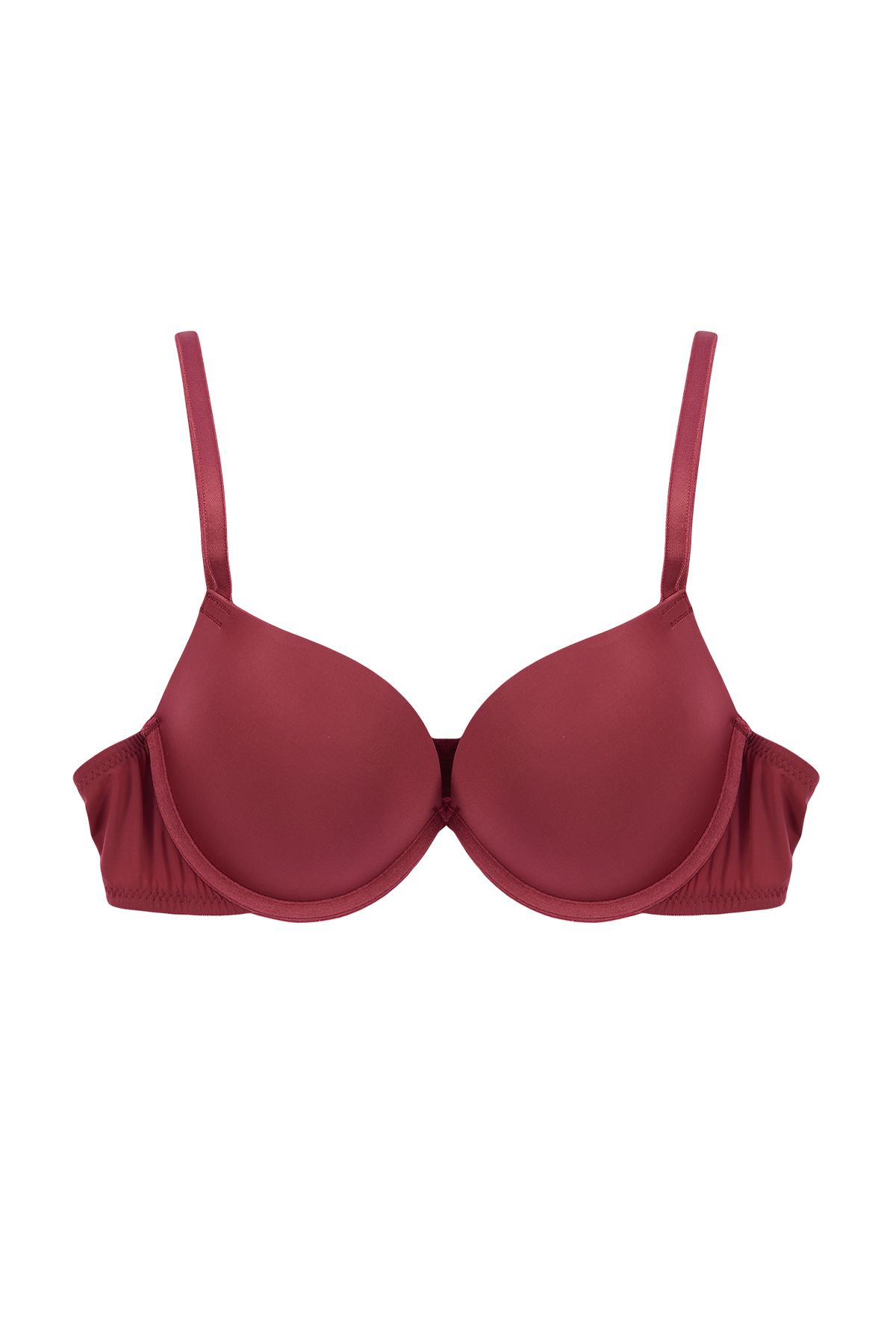Trendyol Collection-Pletená podprsenka Push-Up Dusty Rose String - Thmaw22Su0004 6