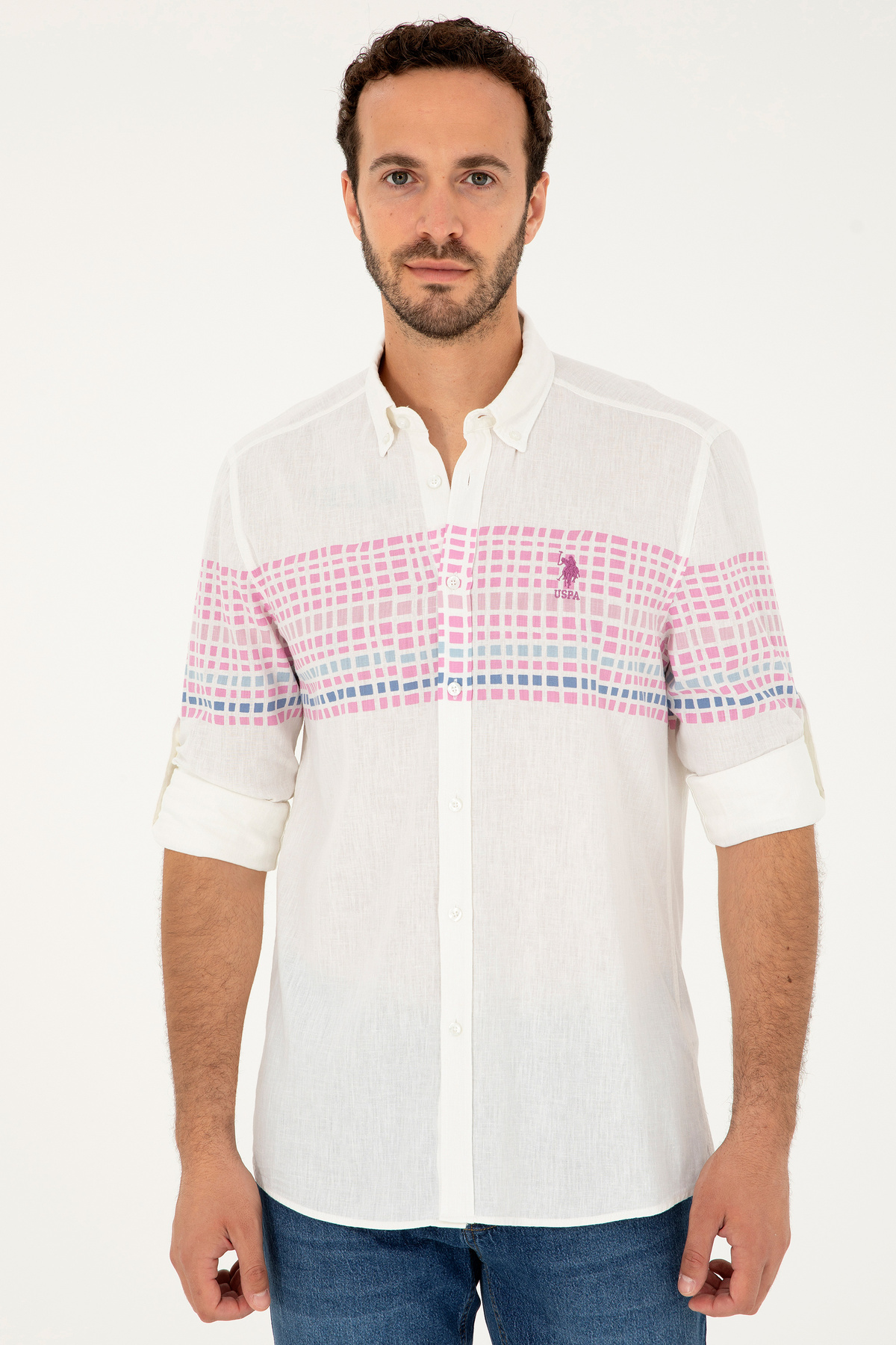 پیراهن مردانه یو اس پولو | 1044966 U.S. Polo Assn. - Image 3