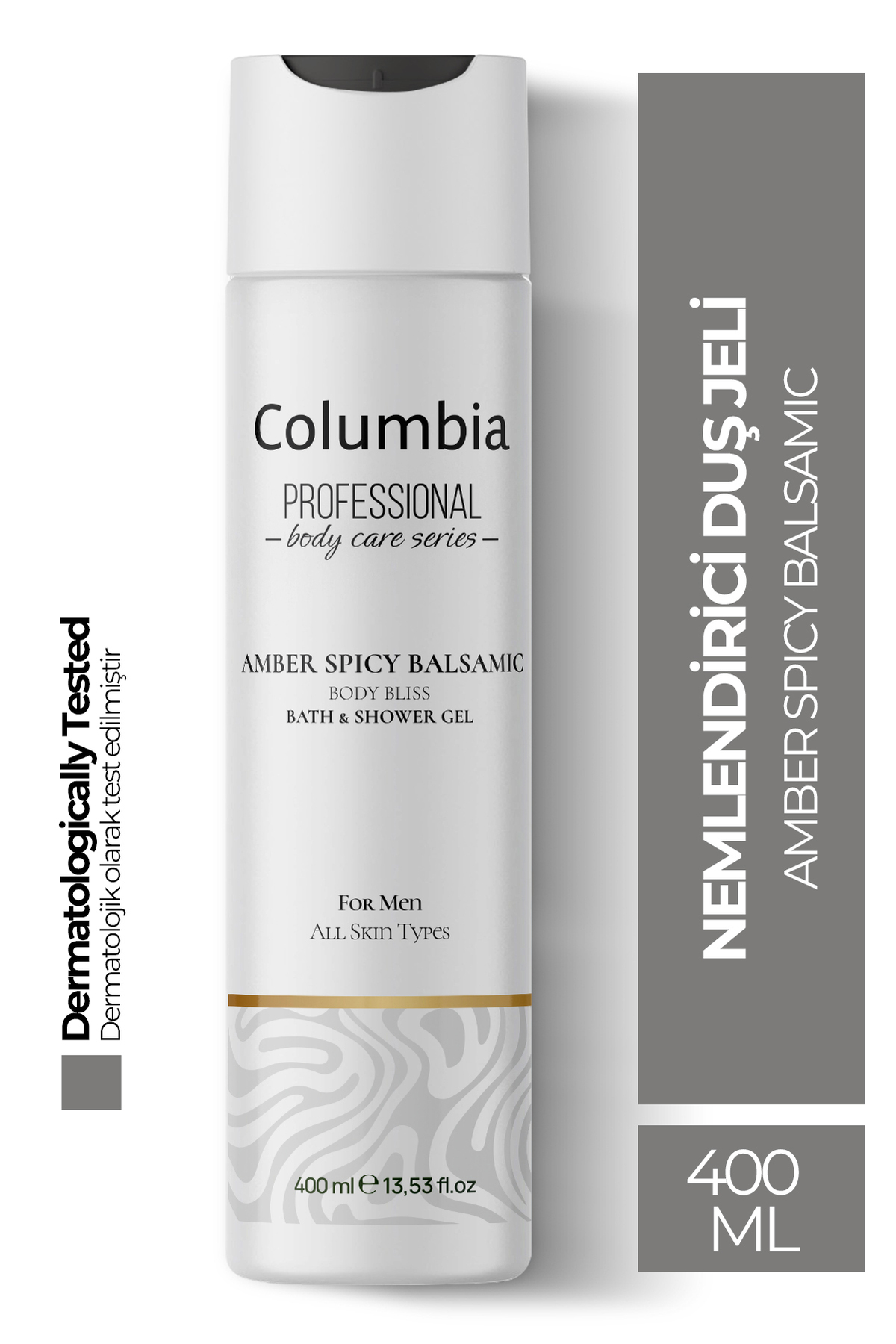 Columbia Amber Spicy Balsamic Nemlendirici Ve Besleyici Mistik Kokulu Duş Jeli 400 ml