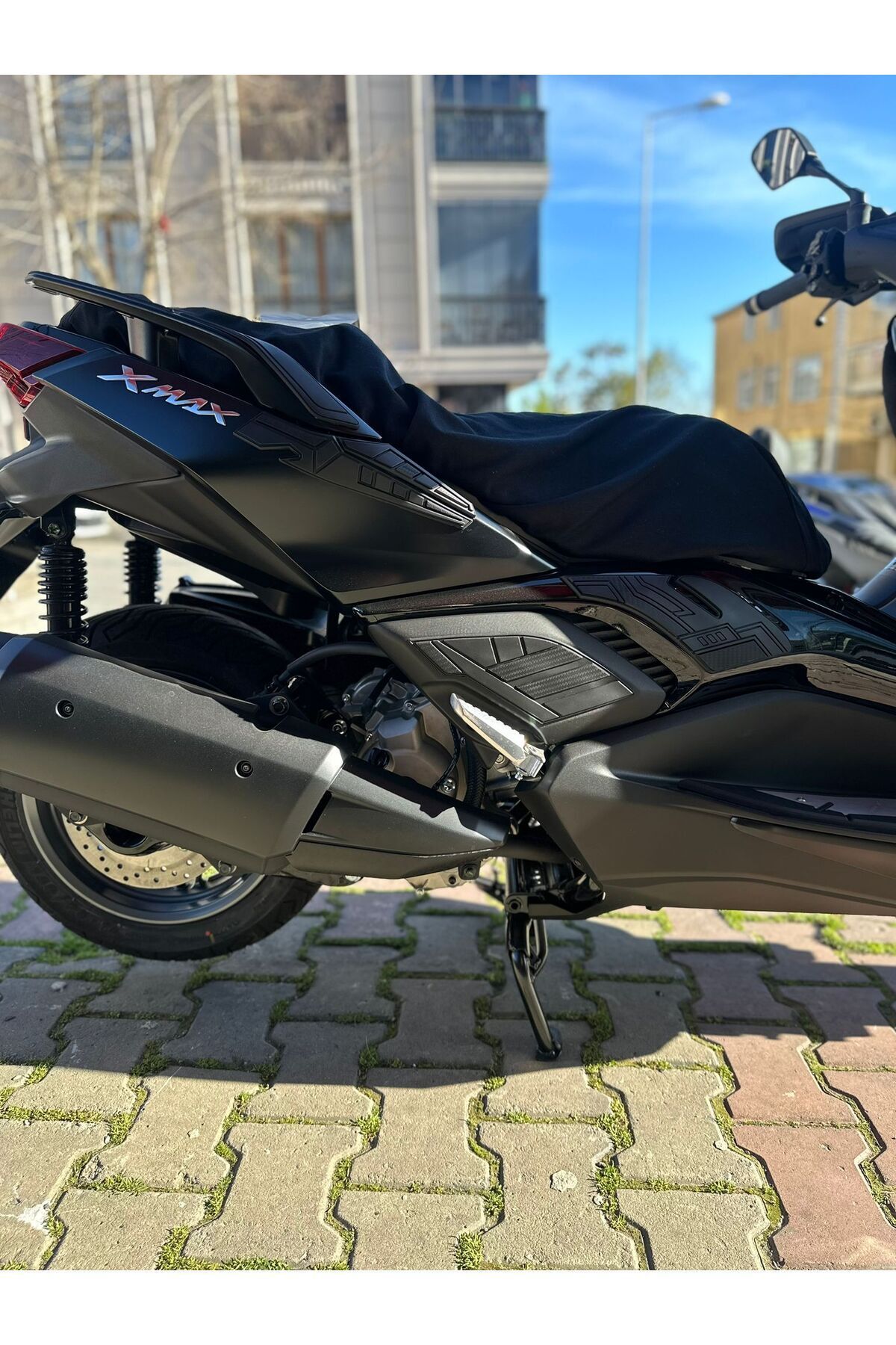 tntmotor YAMAHA TECHMAX 2024 KASA UYUMLU 7MM KAUÇUK KORUMA SETİ