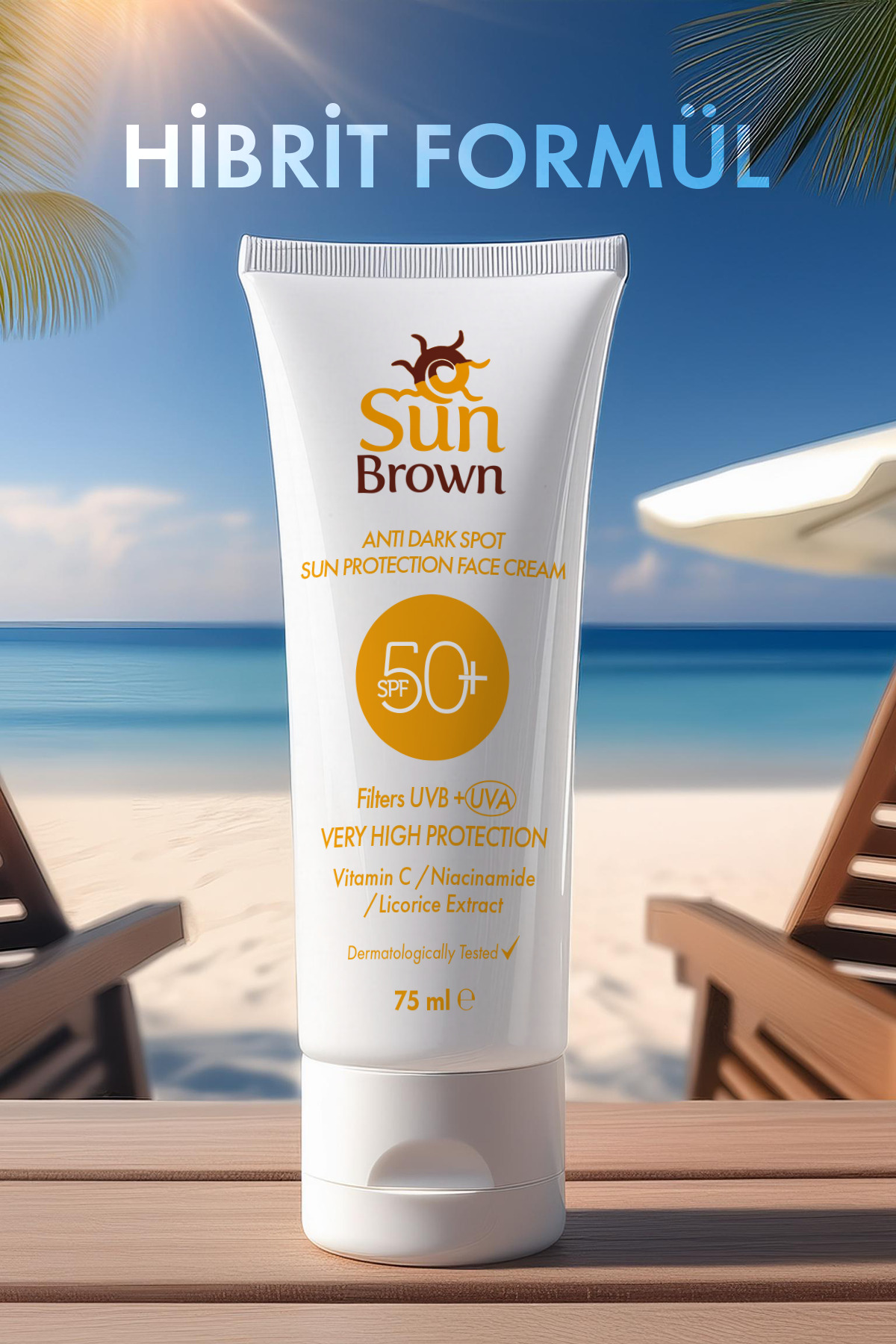 ضد آفتاب صورت   Sun Brown | 8.69787E+12 اورجینال - تصویر 4