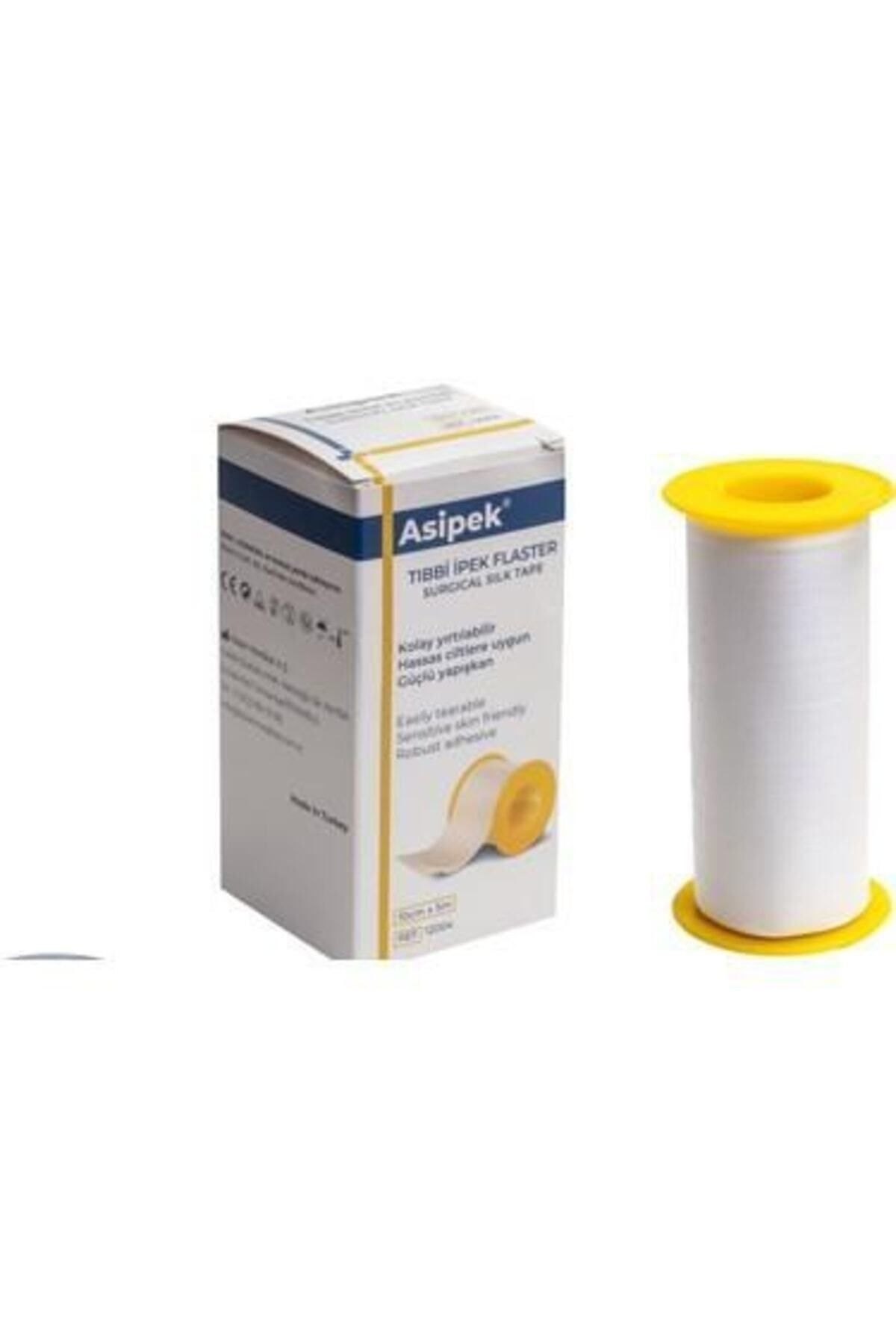 ASİPEK Tıbbi Ipek Flaster 10cm X 5m 1 Adet