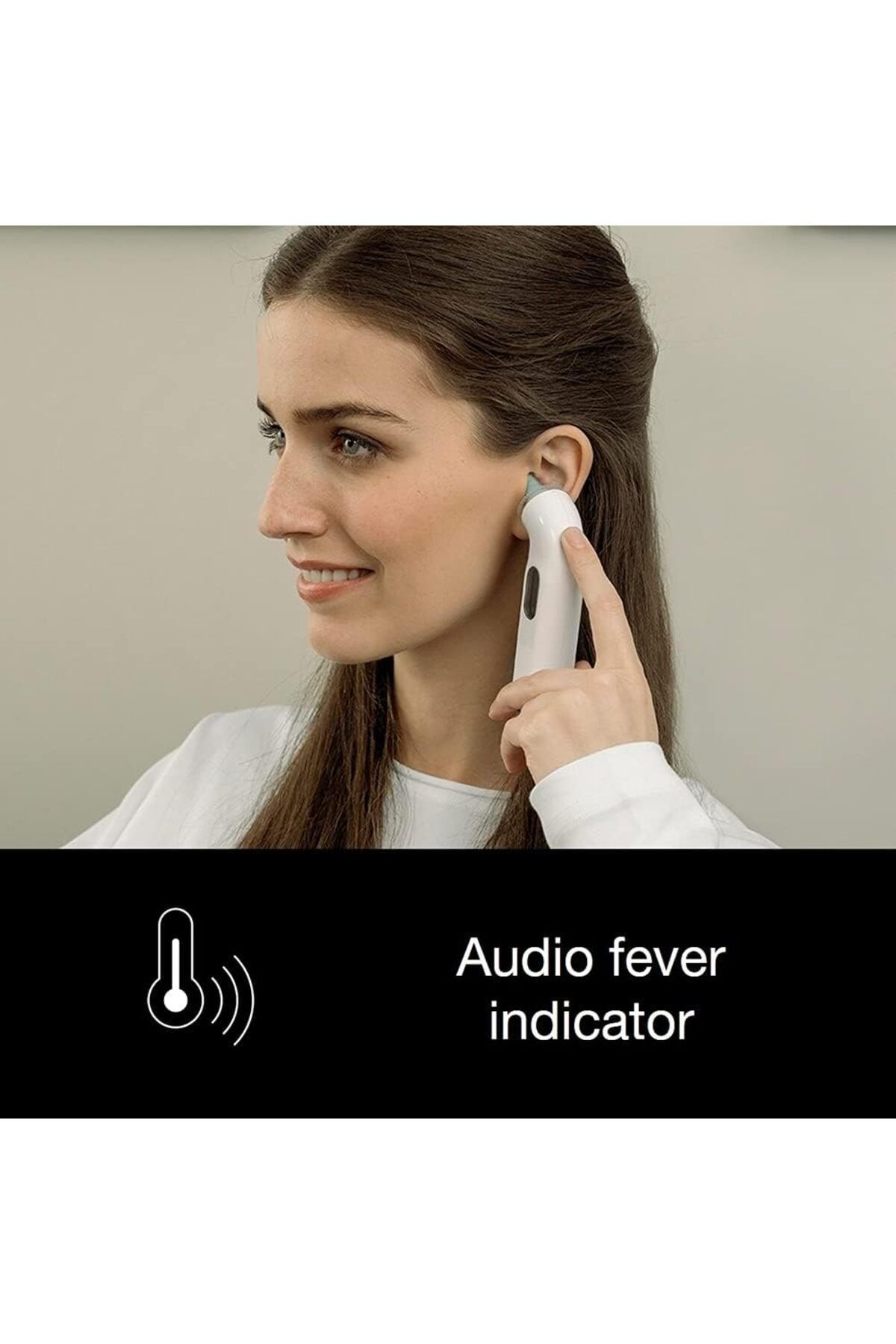 Braun-Thermoscan 3 Thermometer 1sec reading, Audio Fever indicator, LCD, Auto shut-off - IRRT 3030 4