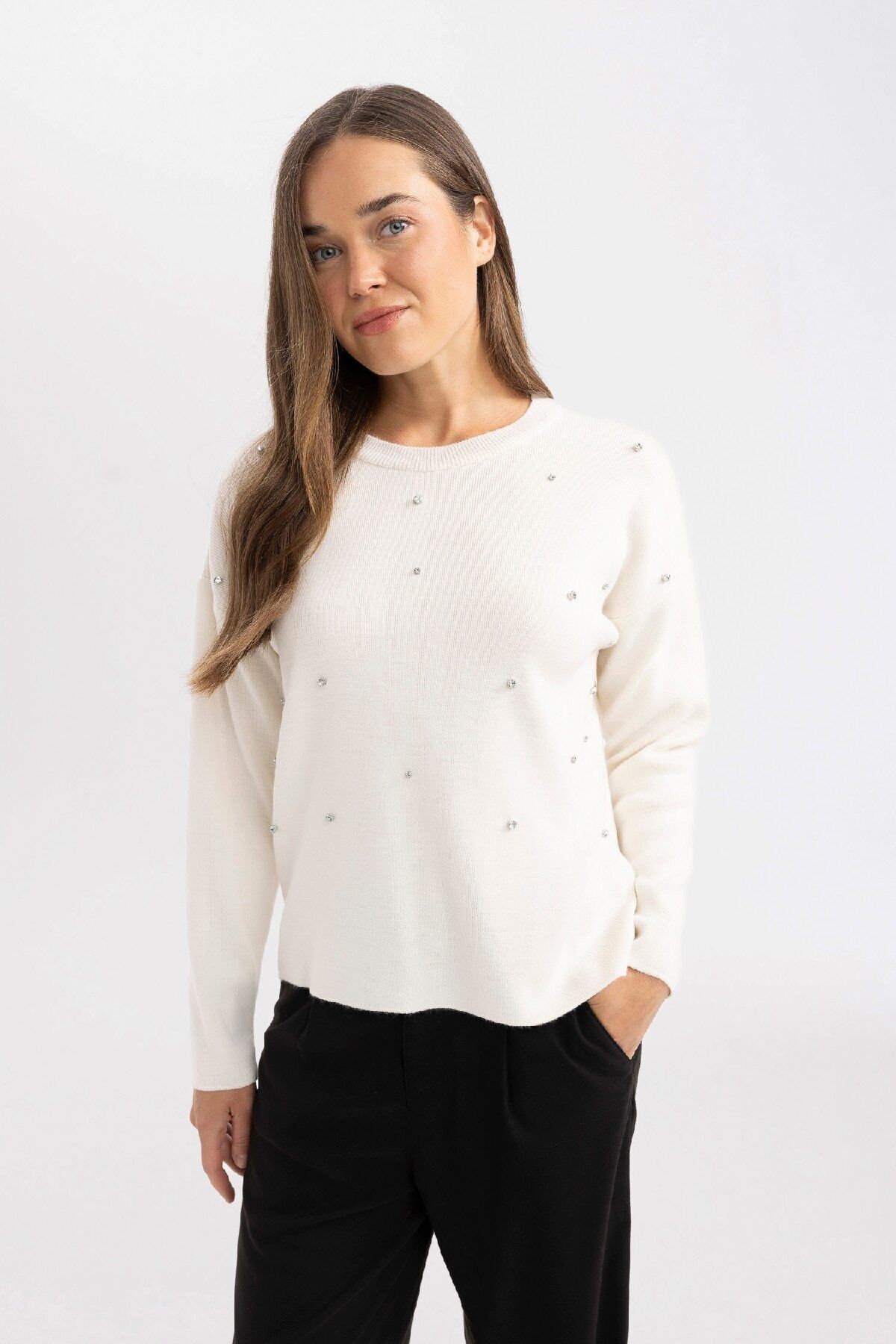 بافت زنانه دفاکتو | R0726AZ24WN Defacto - Image 3