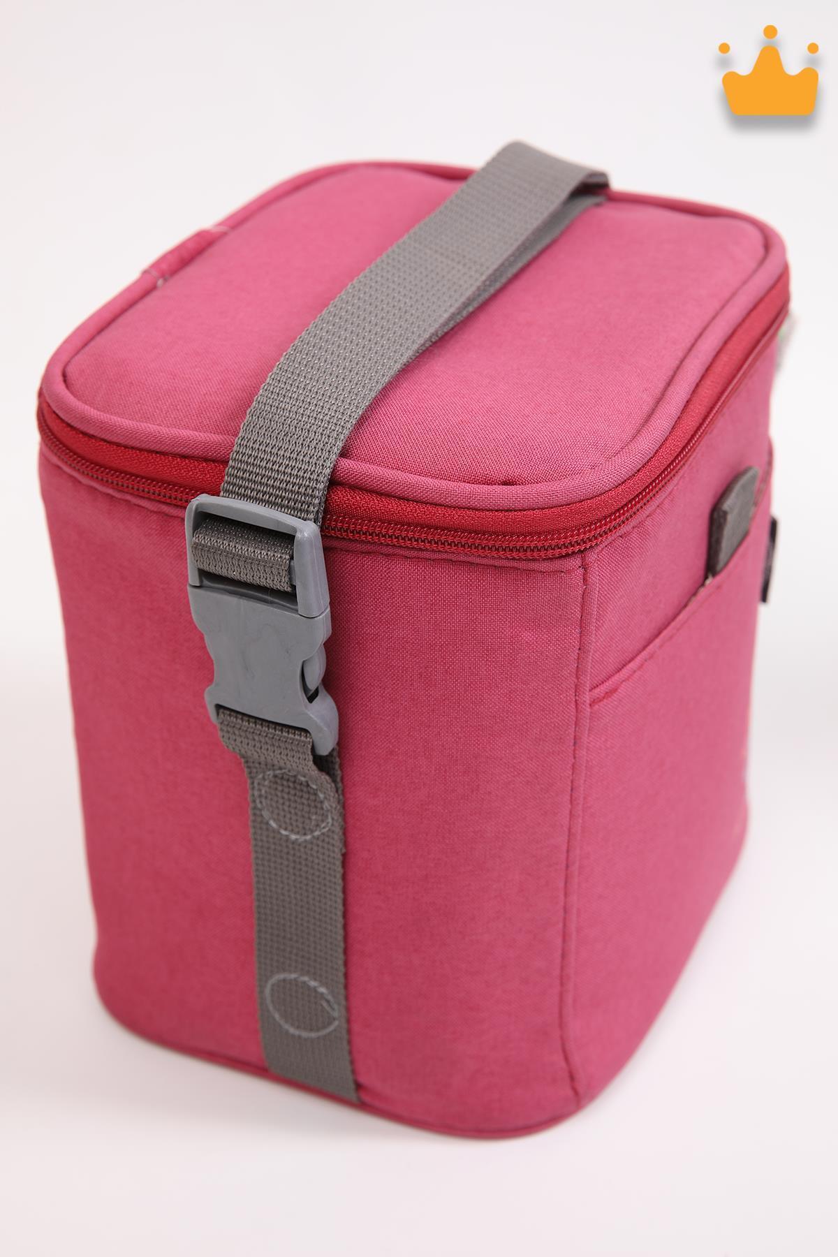 Babyhola MyCollection Yemek Taşıma Termos Termal Bebek Beslenme Soğutucu Piknik Çantası 19x19x15cm 066 fotoğrafı 2 (önizleme)