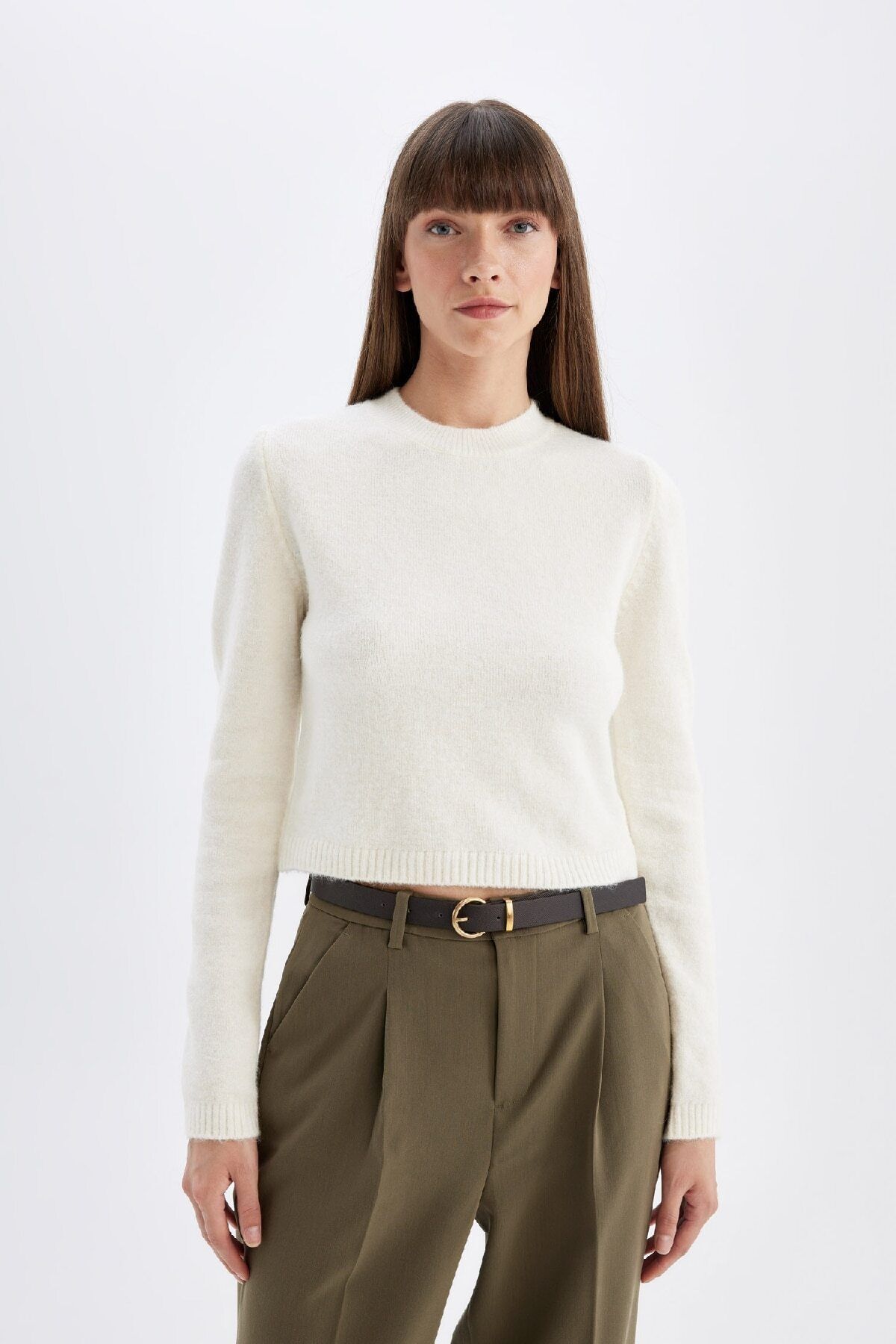 ژاکت یقه ای با تناسب معمولی