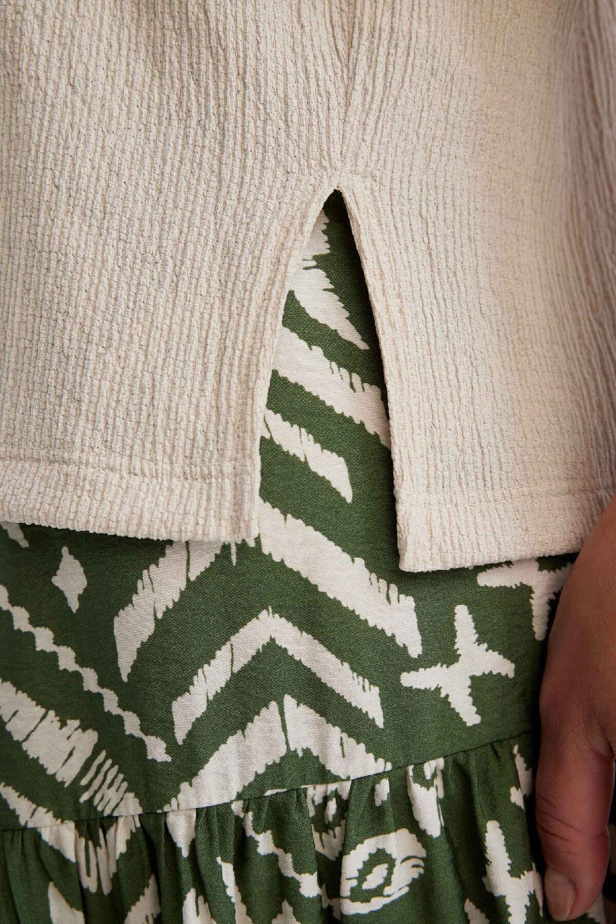 تی شرت زنانه دفاکتو | D1103AX24AU Defacto - Image 6