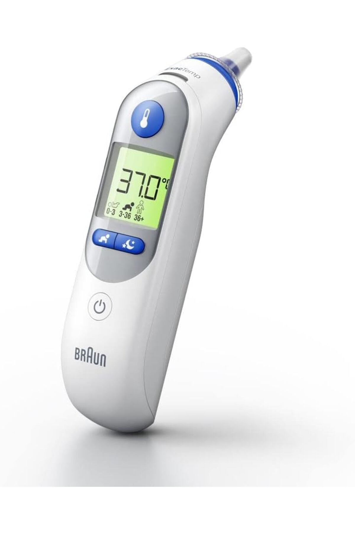 Braun Thermoscan 7 Termometre - yaş hassasiyeti, gece modu, sessiz mod, 9 hafıza - IRT 6525 WH