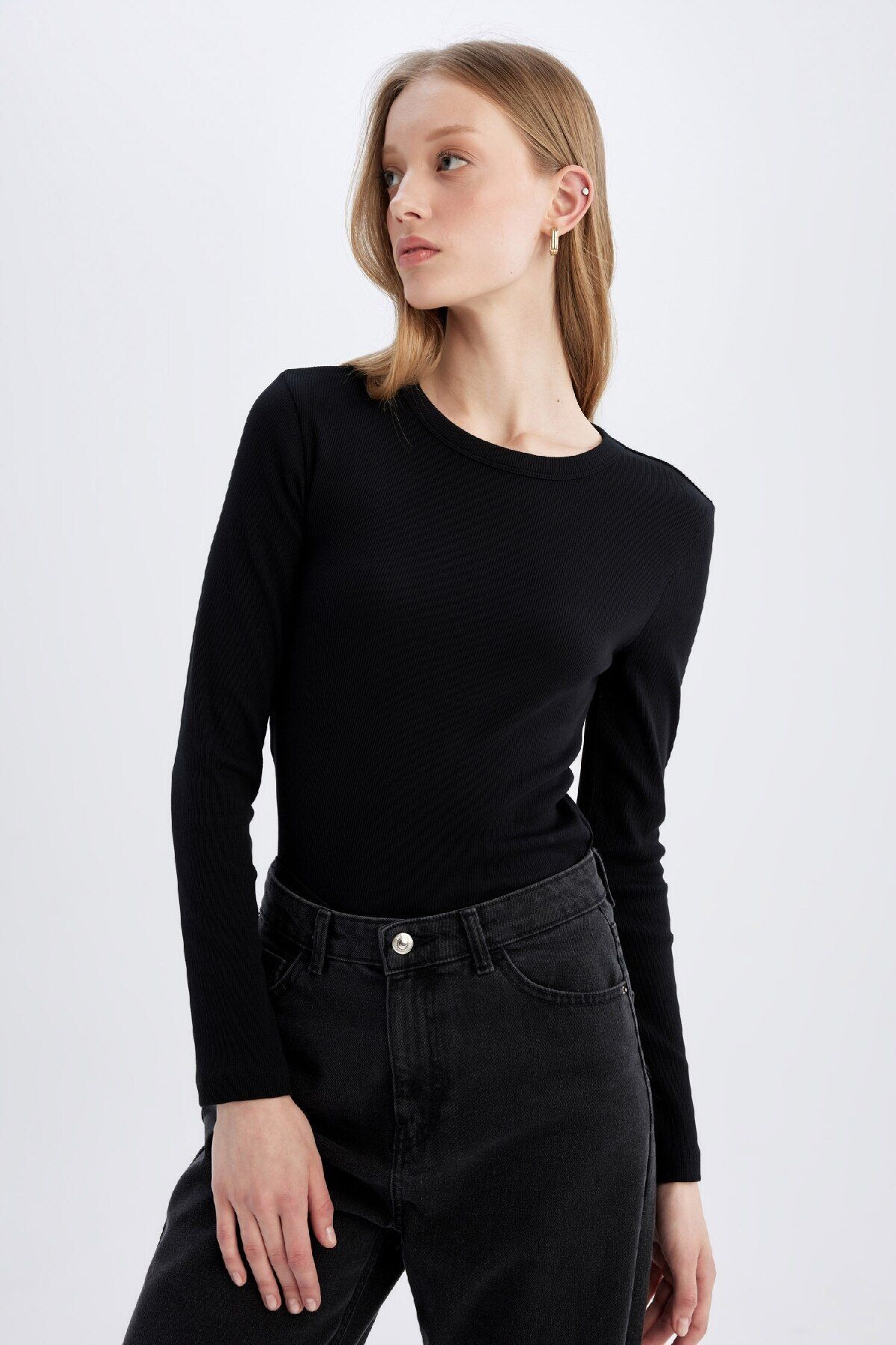 تی شرت زنانه دفاکتو | C7516AX24AU Defacto - Image 3