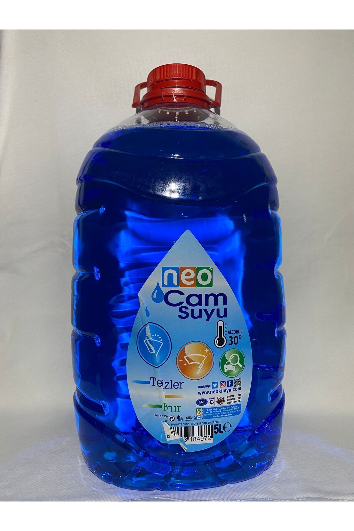 NEO Antifrizli Cam Suyu 5 Litre
