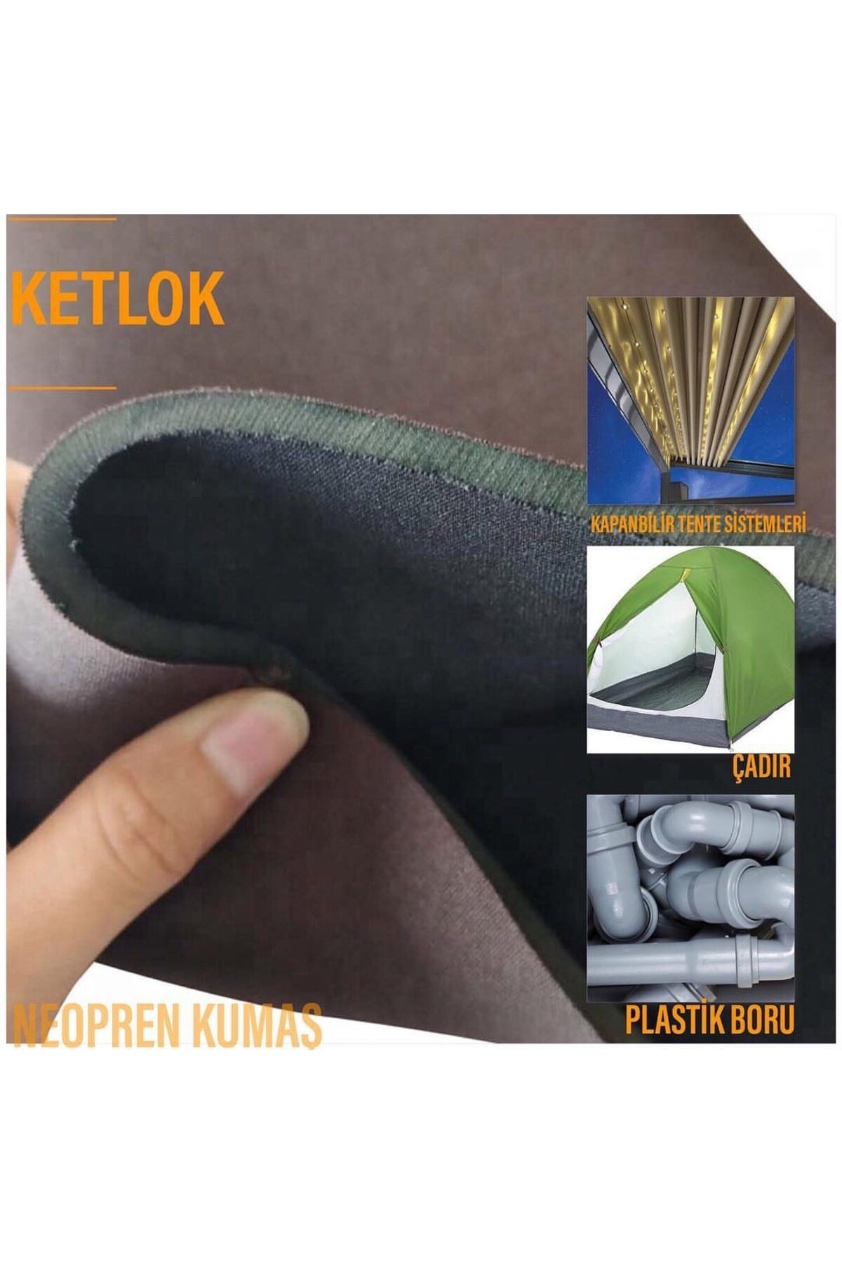 KETLOK ® Pvc 35 Pvc 1000 ml Çadır Branda Yapıştırma - Fiyatı, Yorumları