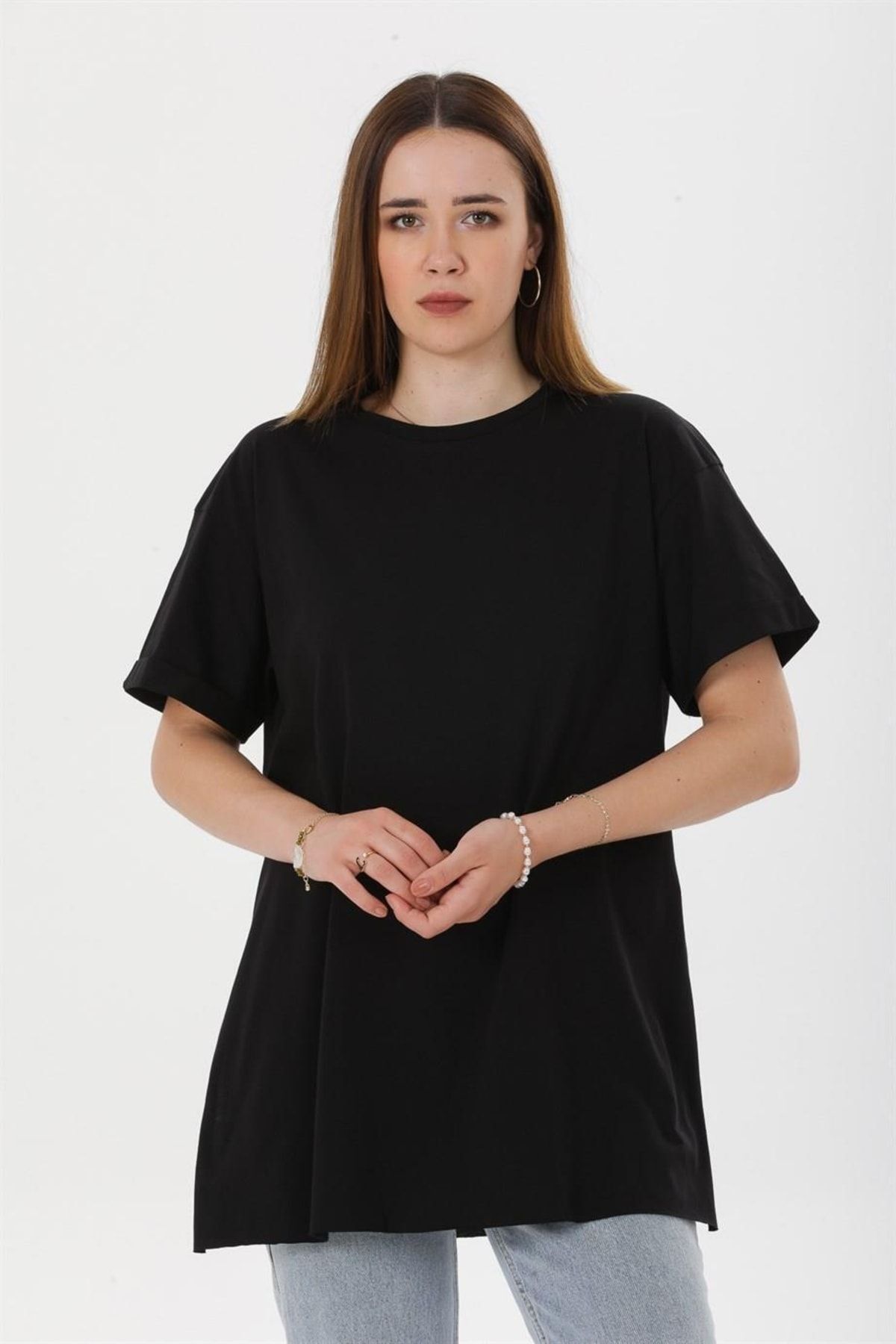 ESPİNA-Set de 2 tricouri lungi alb-negru 8