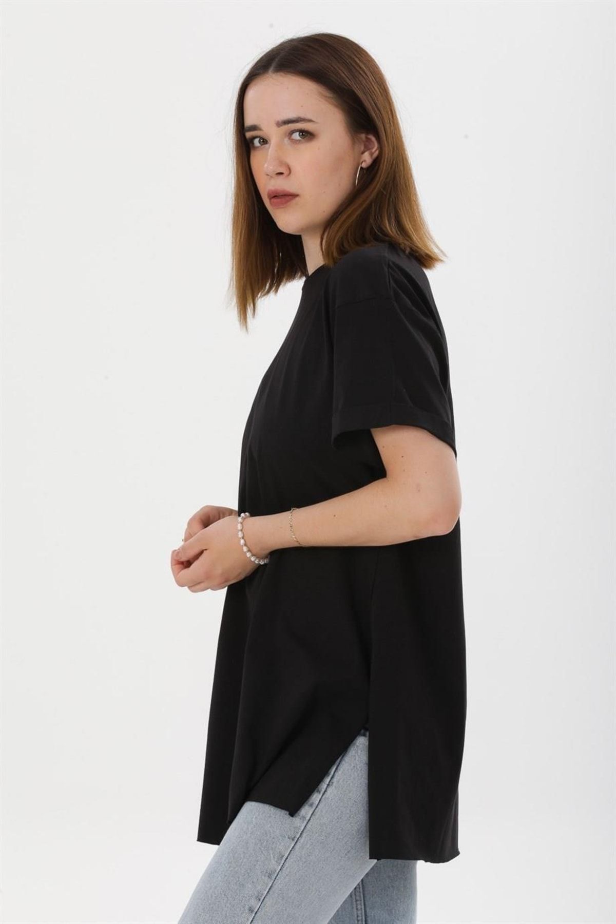 ESPİNA-Set de 2 tricouri lungi alb-negru 3