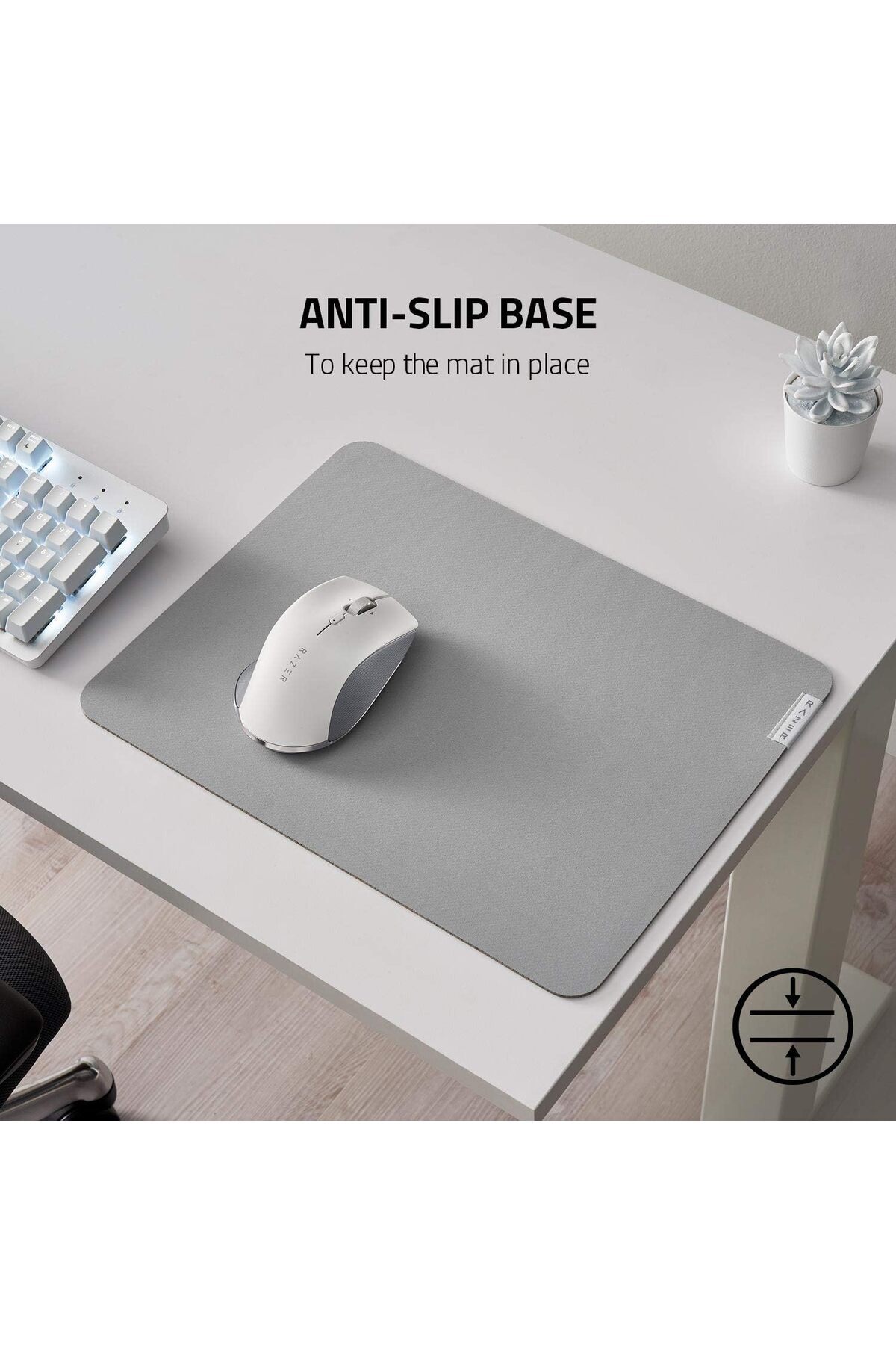 RAZER-Pro Glide Soft mouse mat for productivity - Medium 4