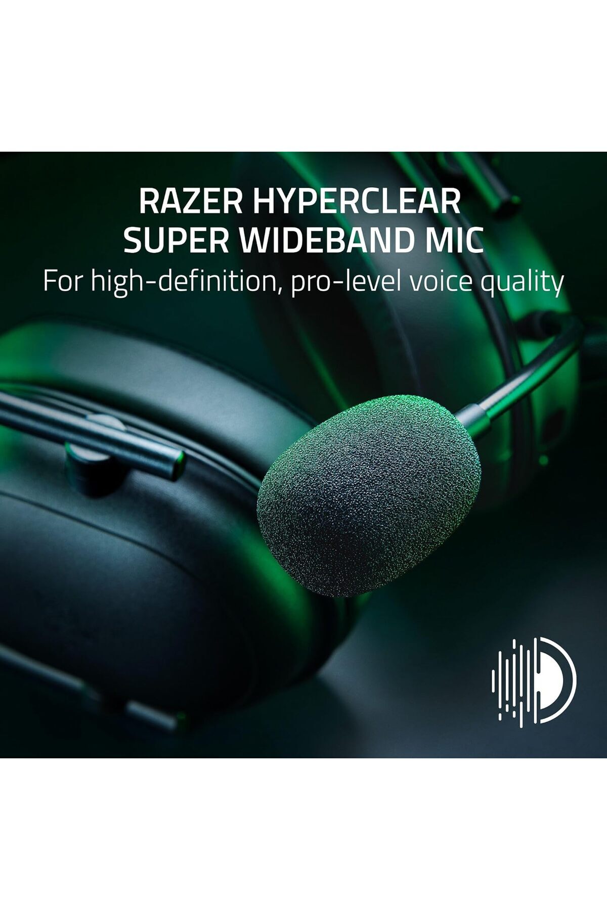 RAZER-BlackShark V2 HyperSpeed  Wireless Ultra-Lightweight Esports Headset - Black 2