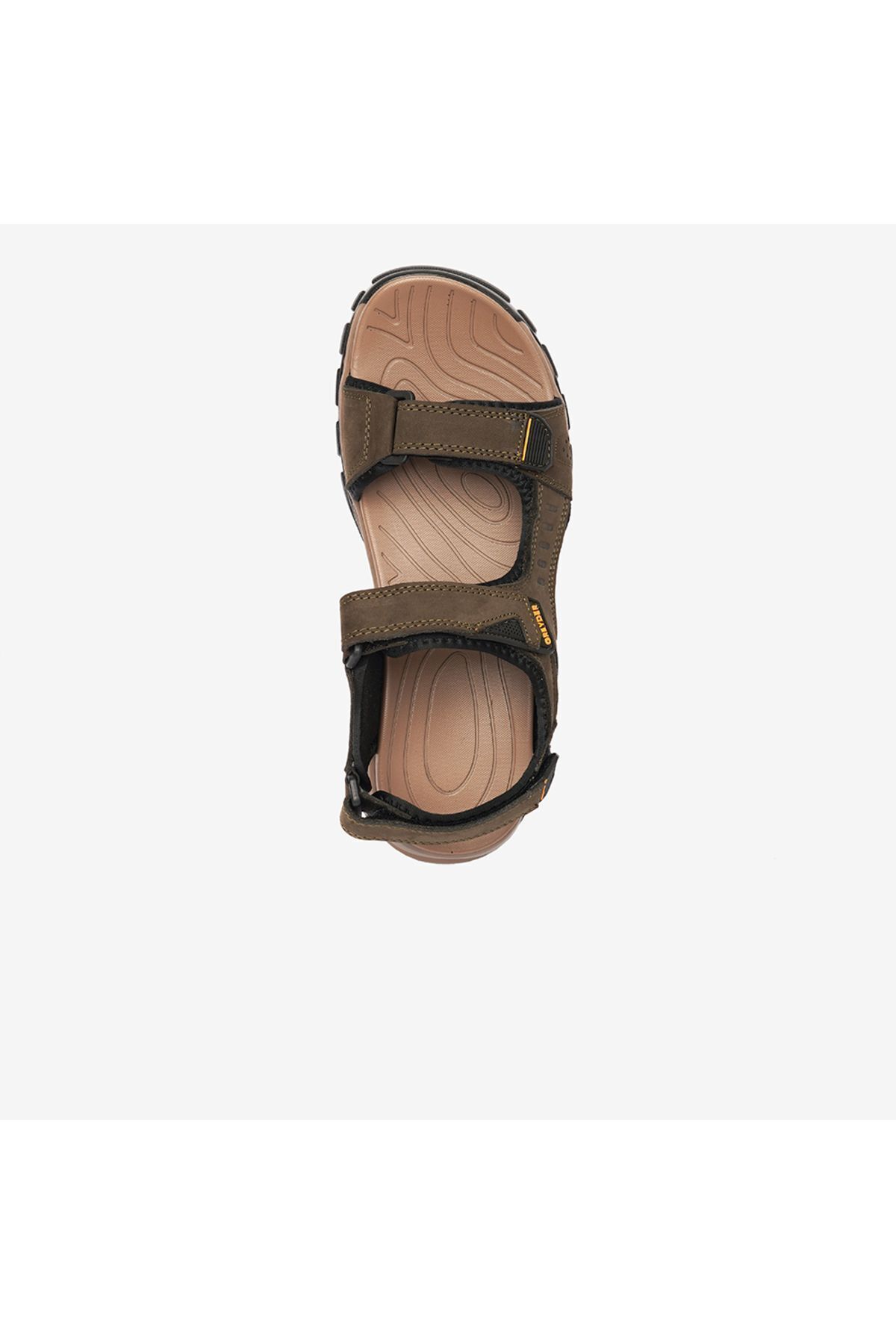 Greyder-Ανδρικά σανδάλια από γνήσιο δέρμα Khaki - 4y1cs14522 4