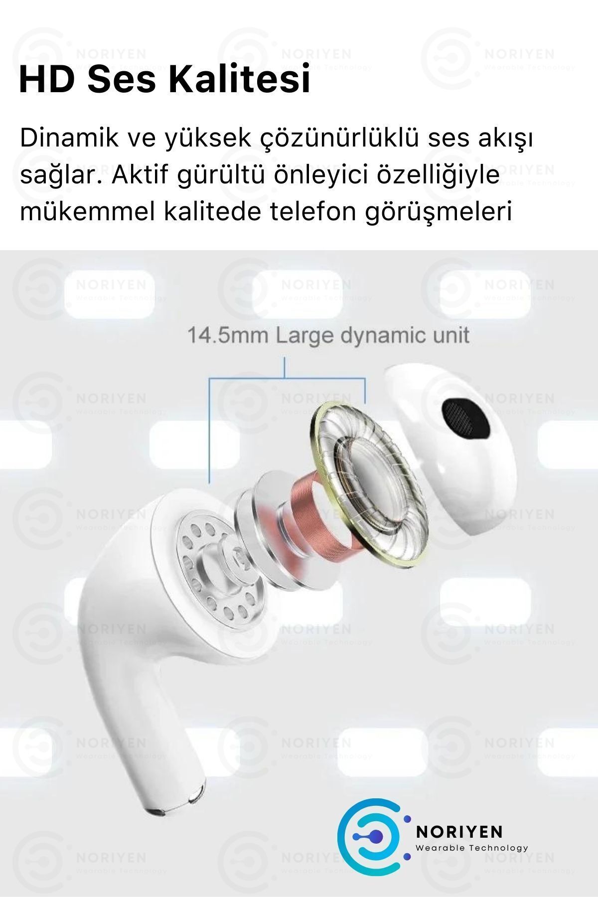 3. Nesil Ios Android Uyumlu Bluetooth Kulaklık Premium Özel Seri Kulak Içi Kablosuz Kulaklık
