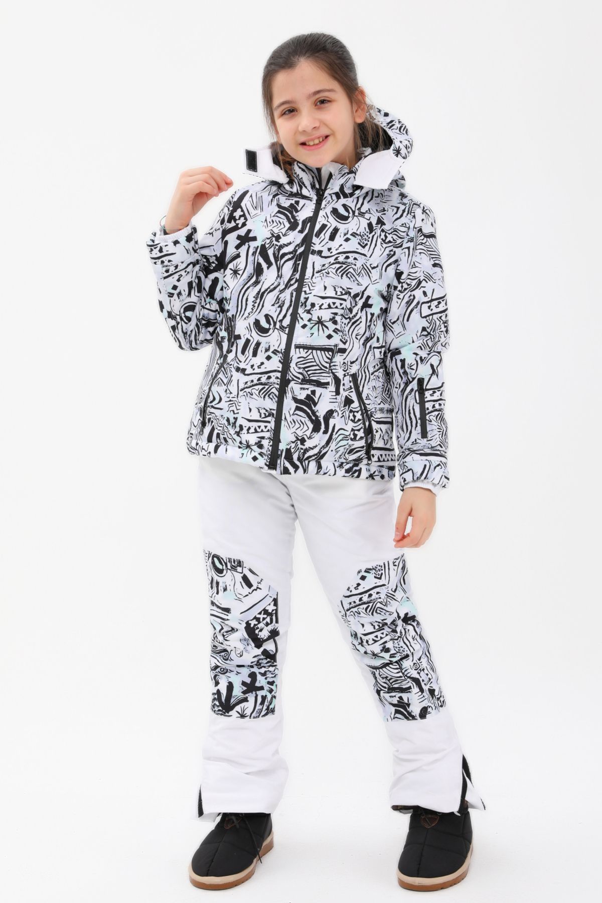Benittokids-Girl's Ski Coat - 1000 Model 5
