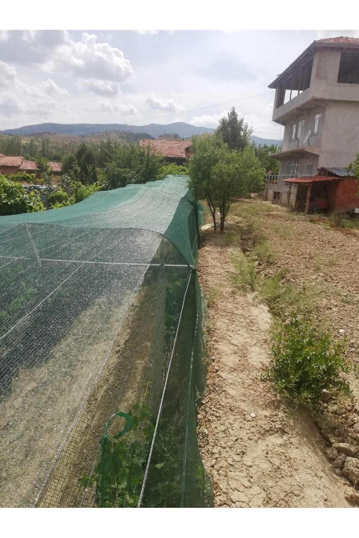 Yüzde 40'lık Yeşil Gölgelik File - 1*10 Metre - Branda - Çit Filesi 6