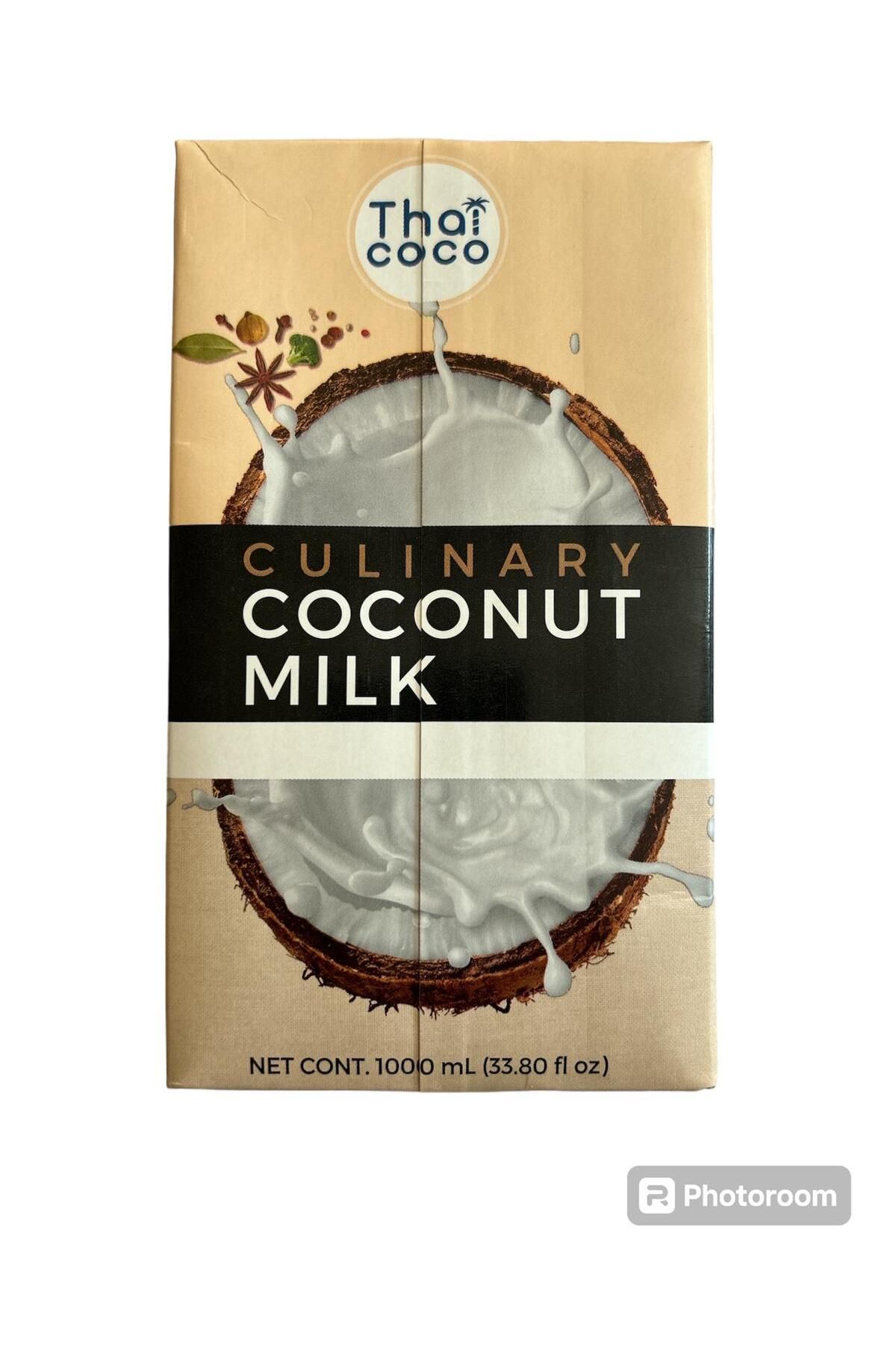 yuandong Thai Coco Hindistan Cevizi Sütü 1 Lt, Vegan Süt, Coconut Milk, Edt Kullanım Vegan Süt