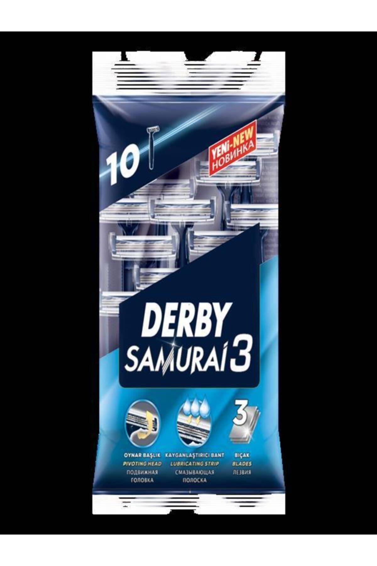 Derby Samurai Klasik 3 10'lu Poset