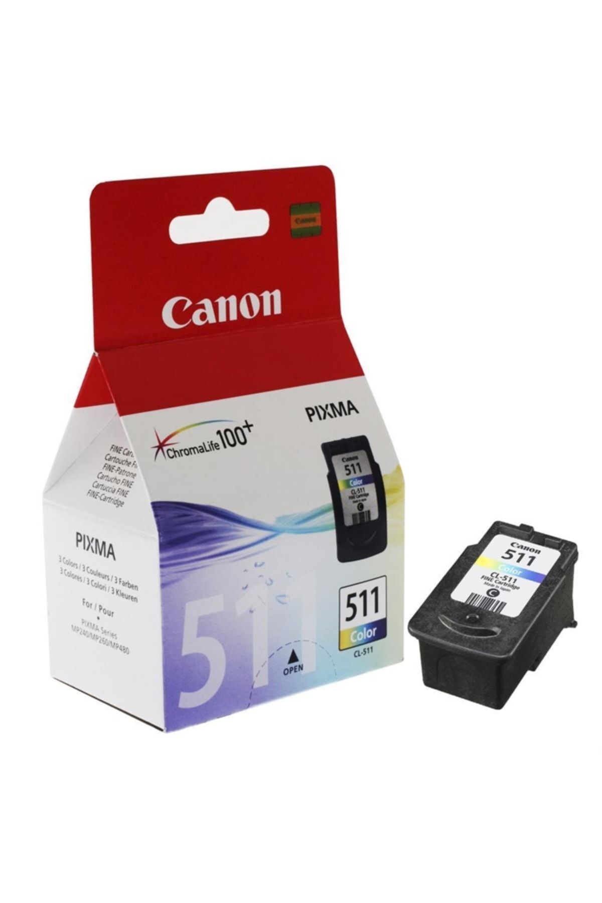 Canon Cl-511 Renkli Kartus No:511