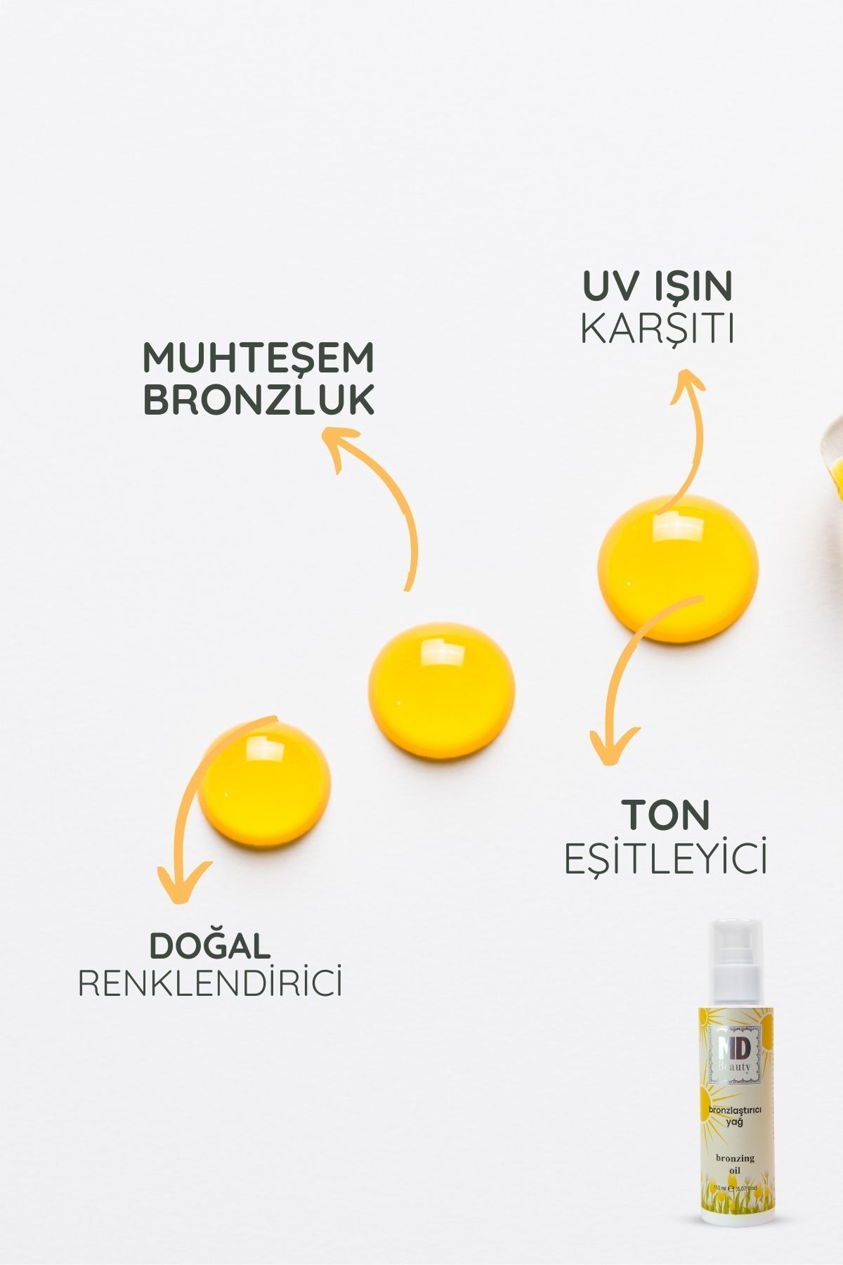روغن برنزینگ MDBeauty